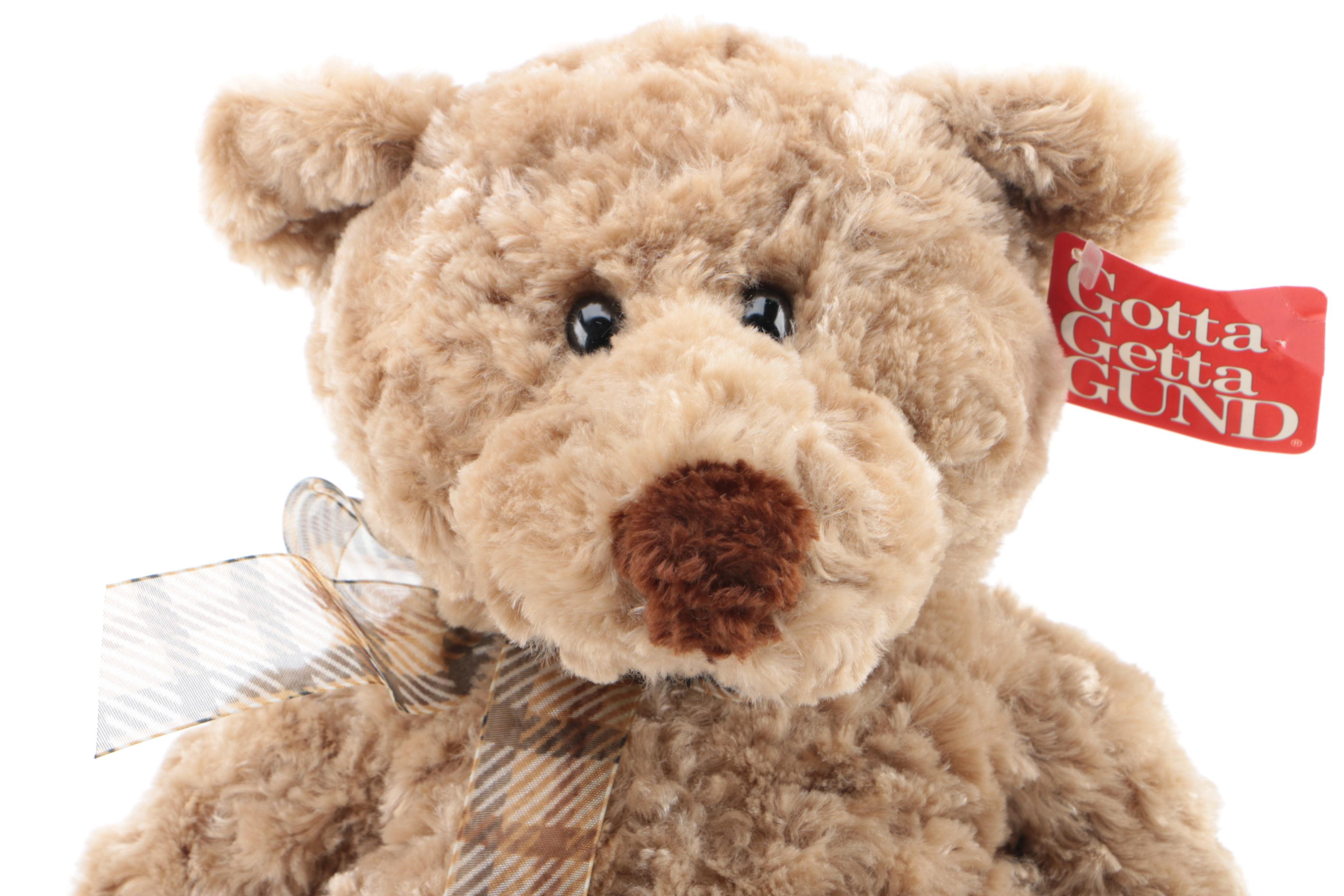 Plush Teddy Bears Featuring Gund and Russ