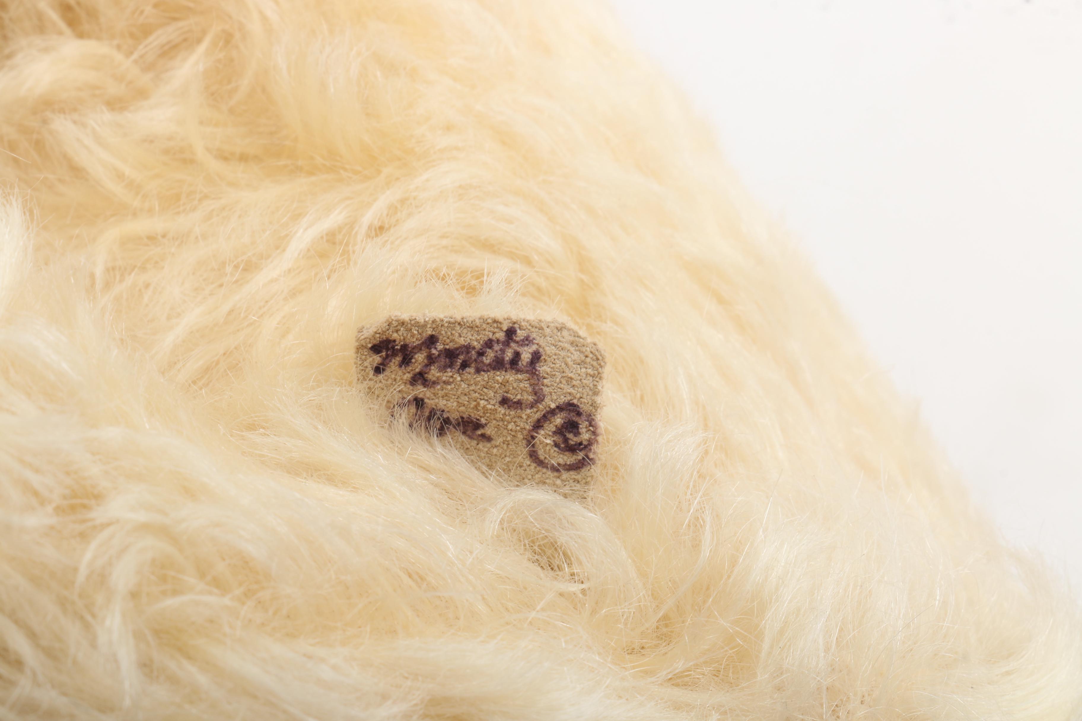 Handmade Stuffed Bear on Wheels