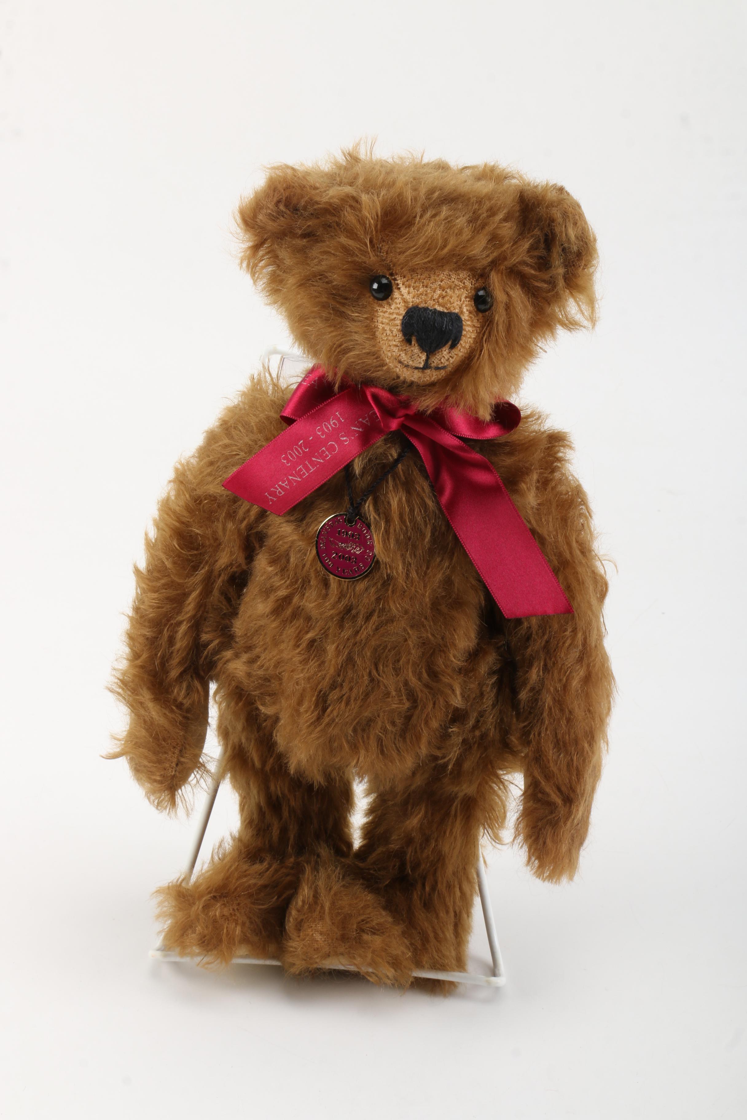 Dean's Rag Book Co. Limited Edition "100th Birthday" and "Uncle Sam" Teddy Bears