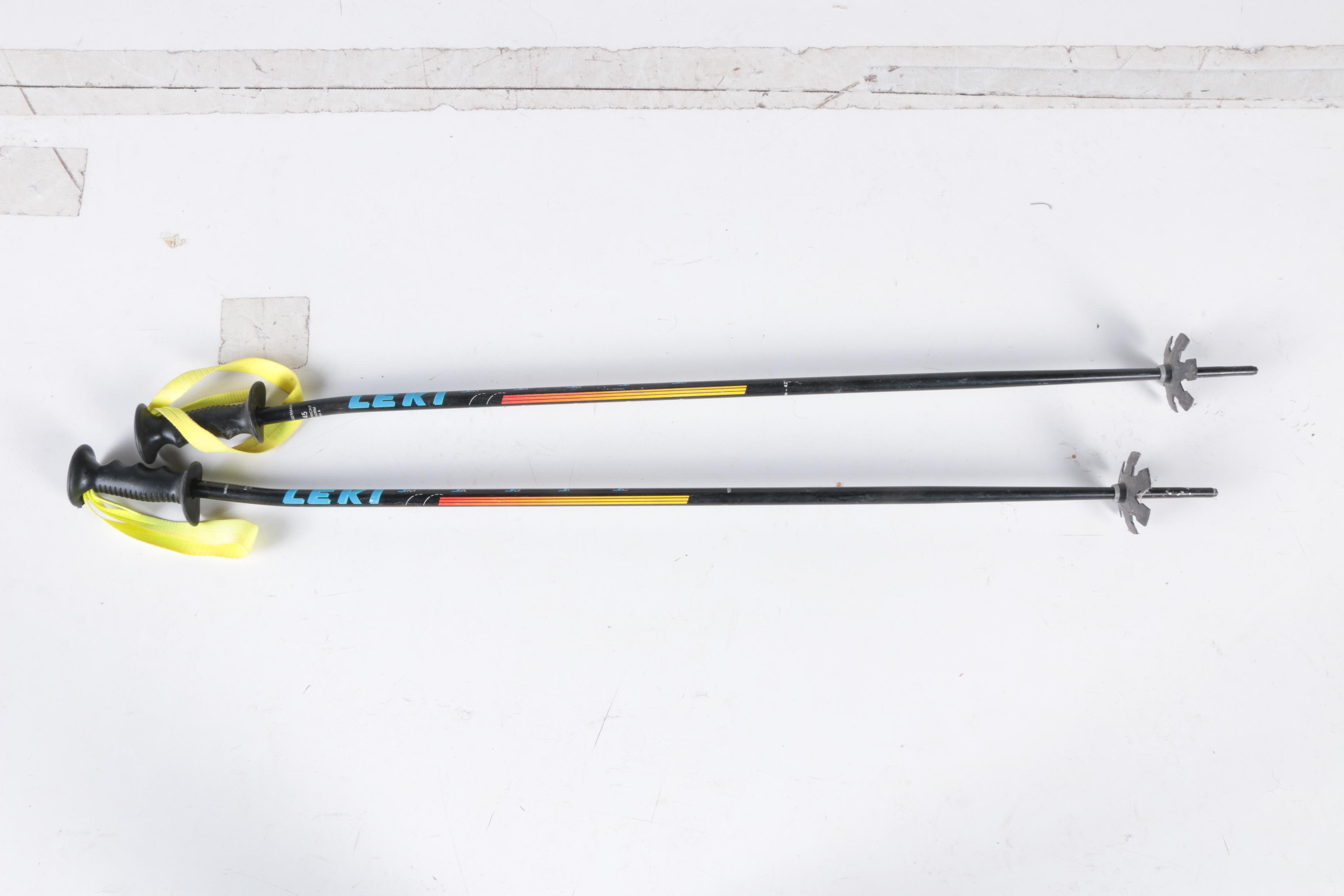 Rossignol and Elan Children's Skis with Poles