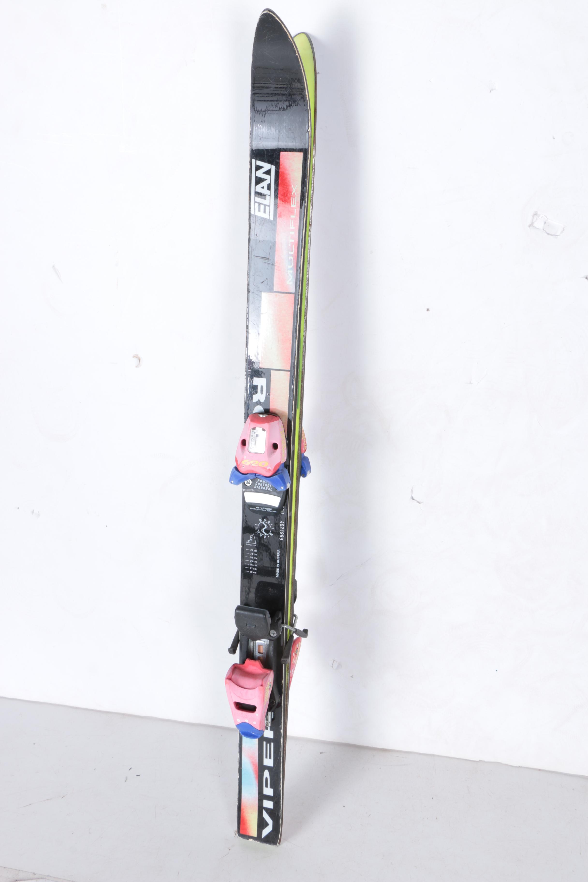 Rossignol and Elan Children's Skis with Poles