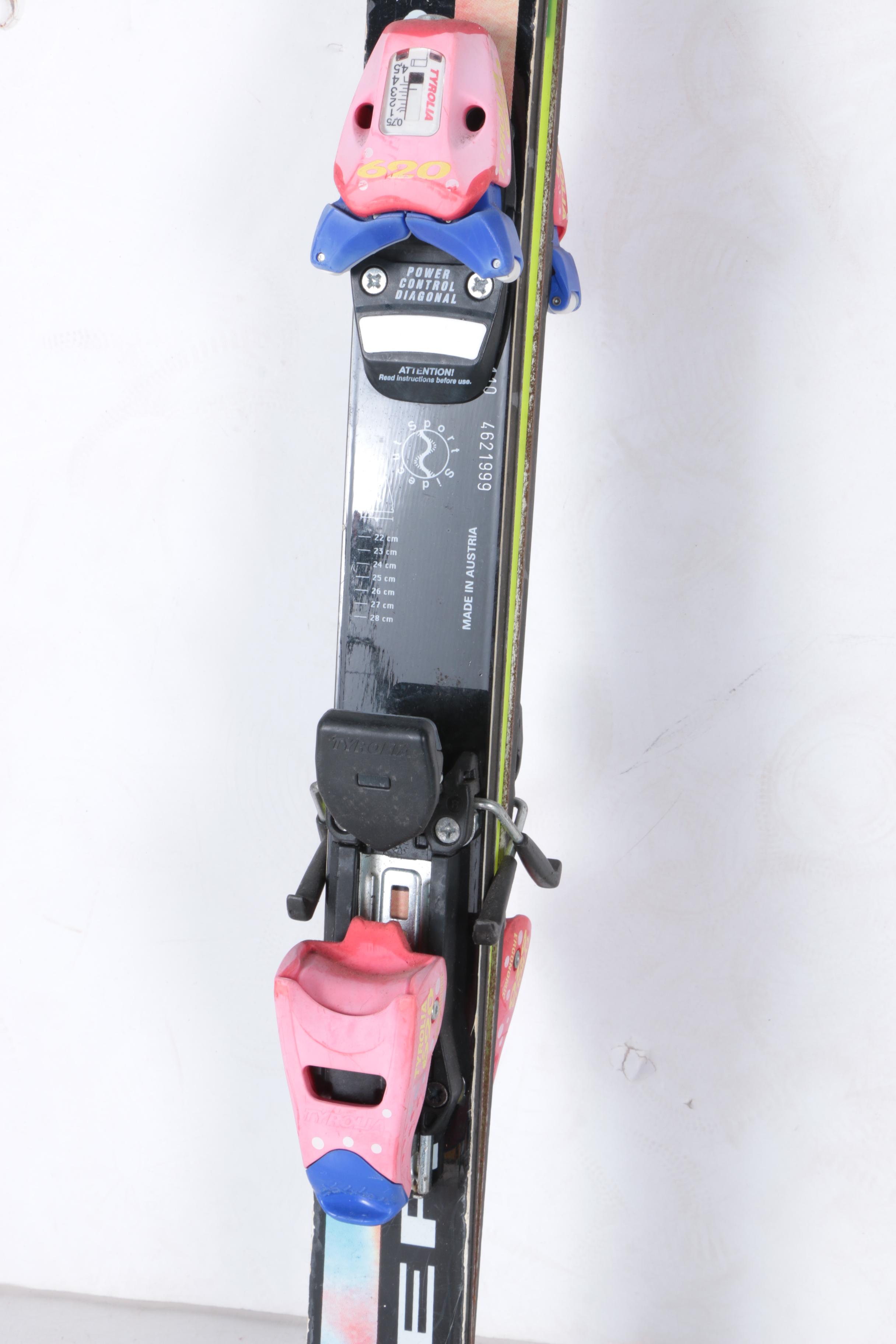 Rossignol and Elan Children's Skis with Poles