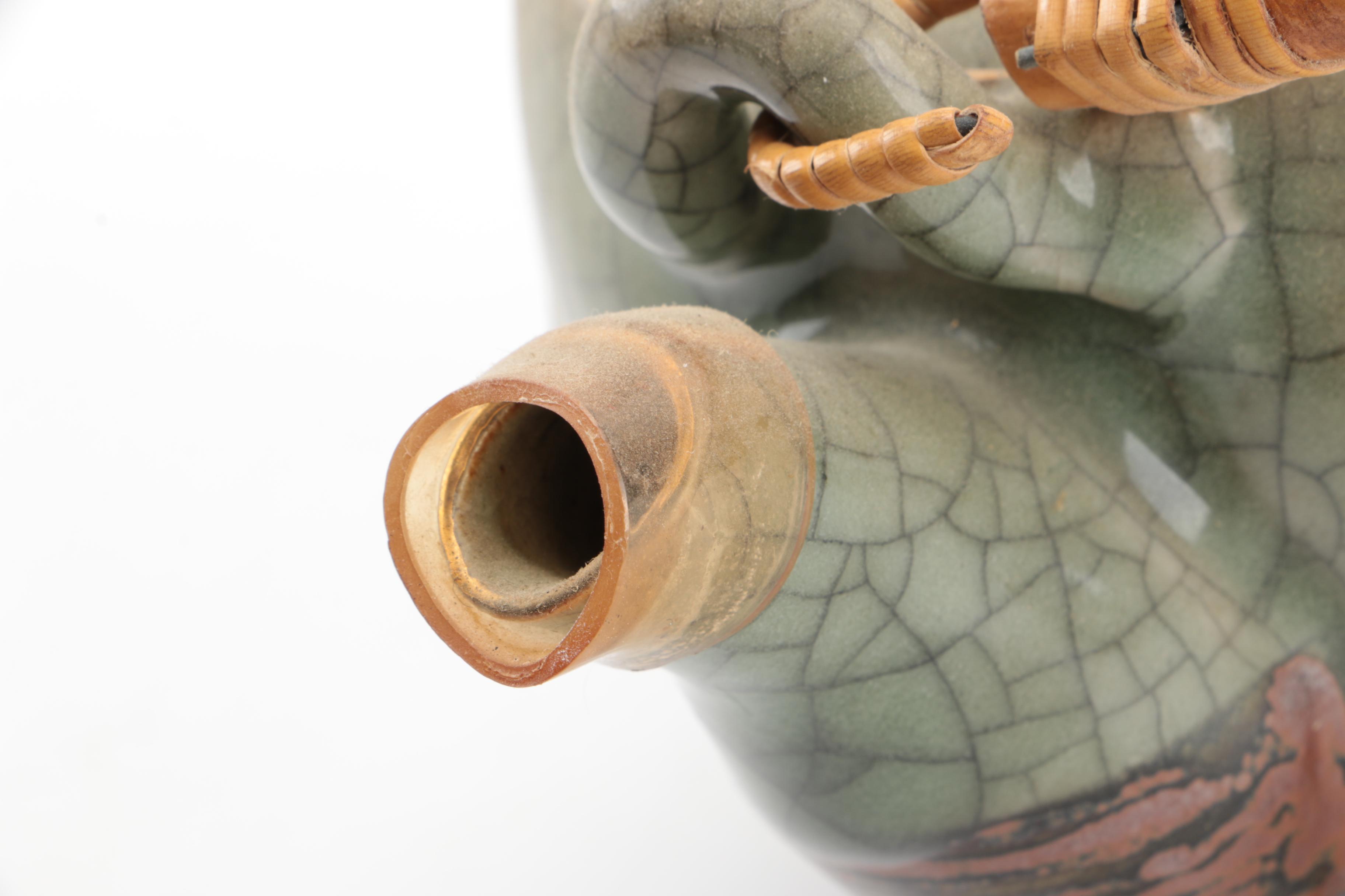 Vintage Somayaki Japanese Tea Set