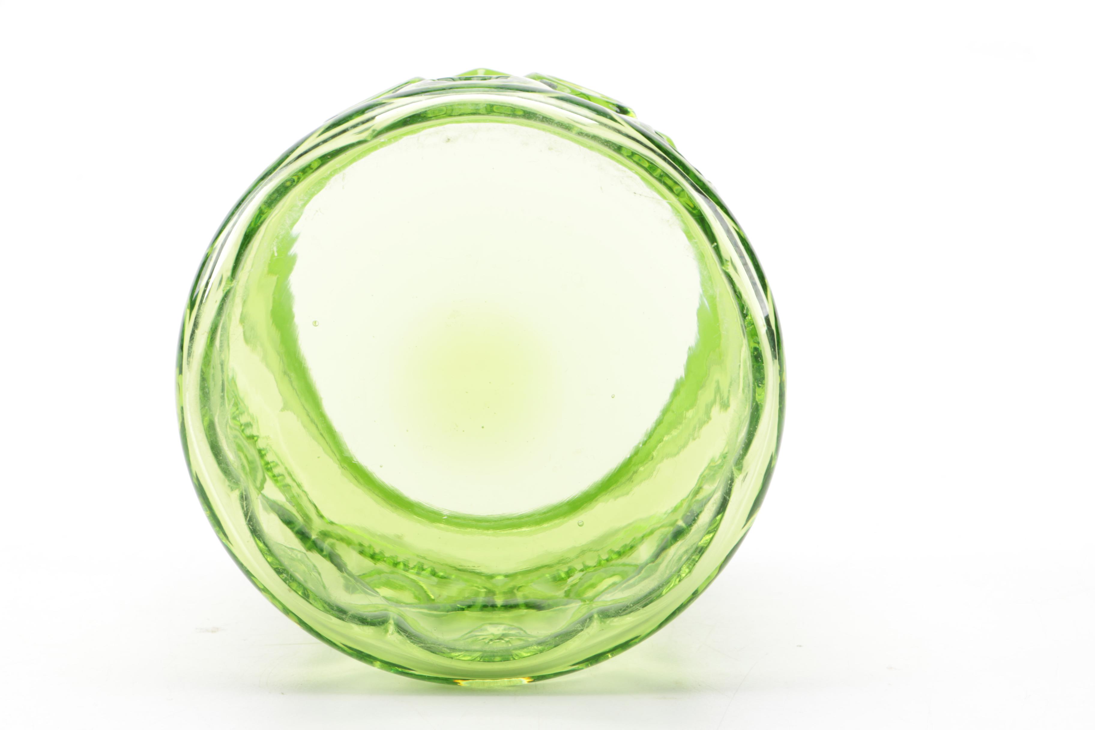 Vintage LE Smith "Moon and Star" Glass Canisters