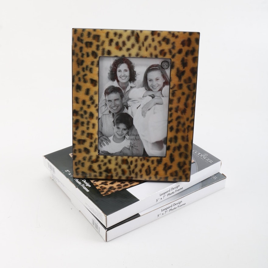 Leopard Motif Picture Frames by Godinger