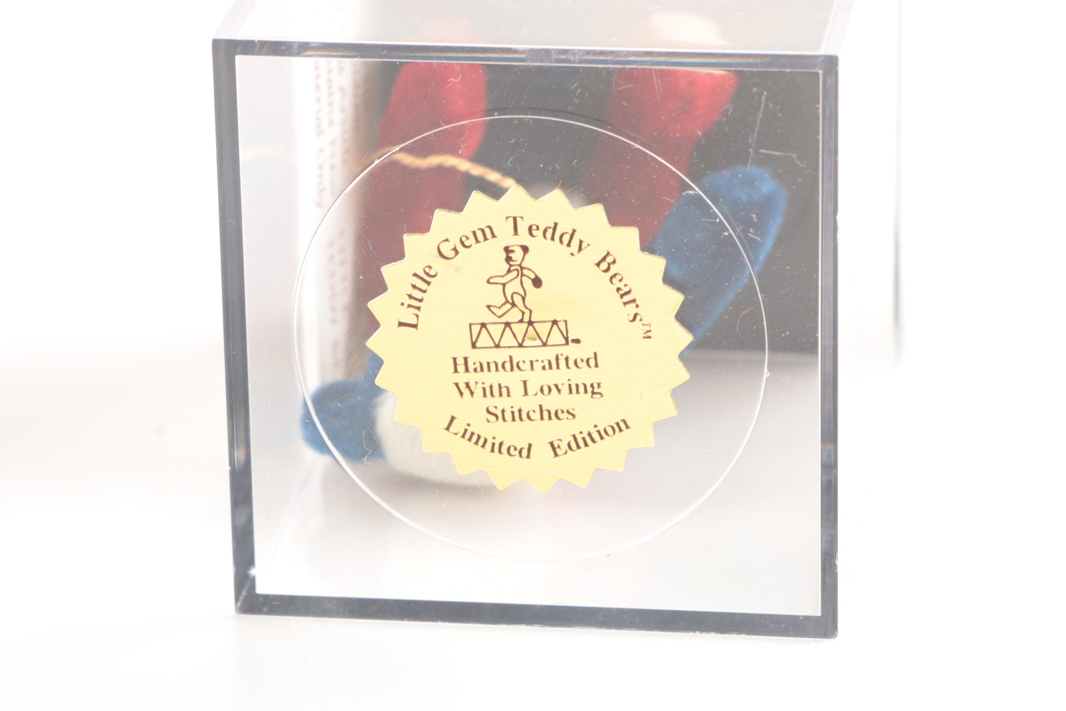 Limited Edition Handcrafted Miniature Teddy Bears