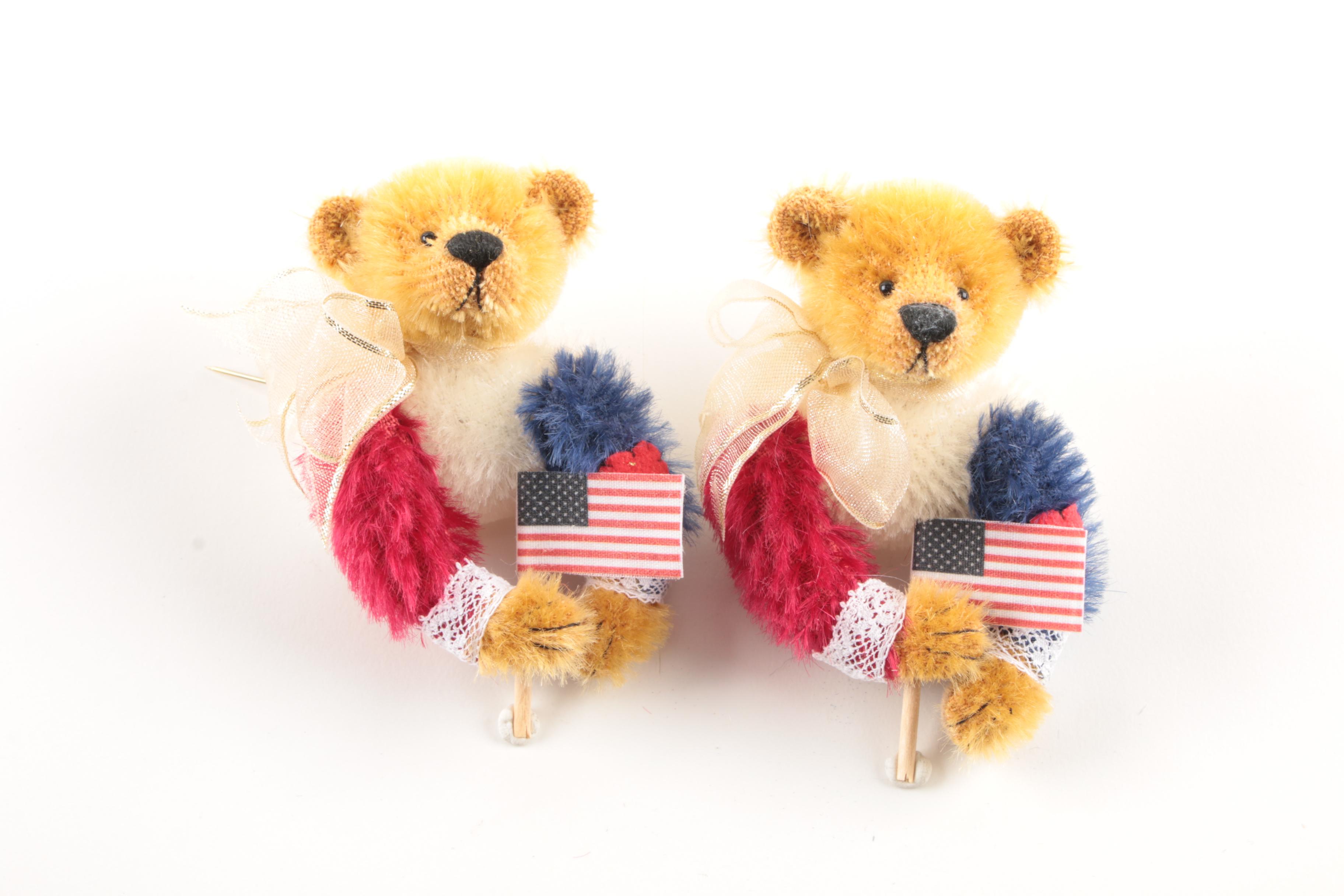 Limited Edition Handcrafted Miniature Teddy Bears