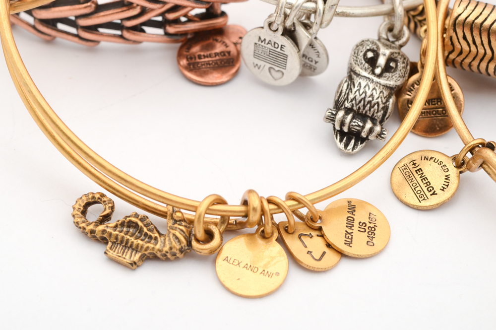 Alex and Ani Charm Bracelets
