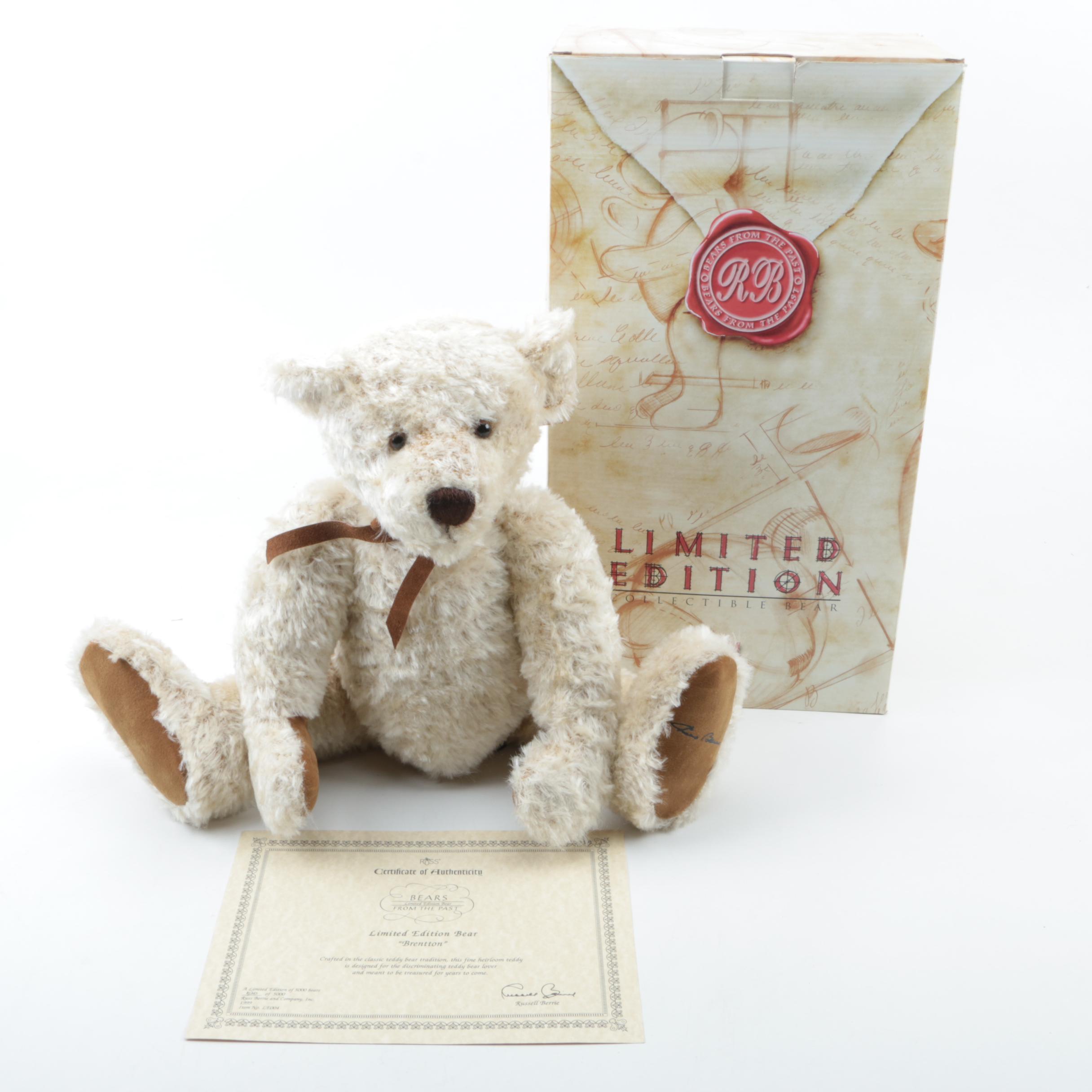Limited Edition "Brentton" Bears From The Past