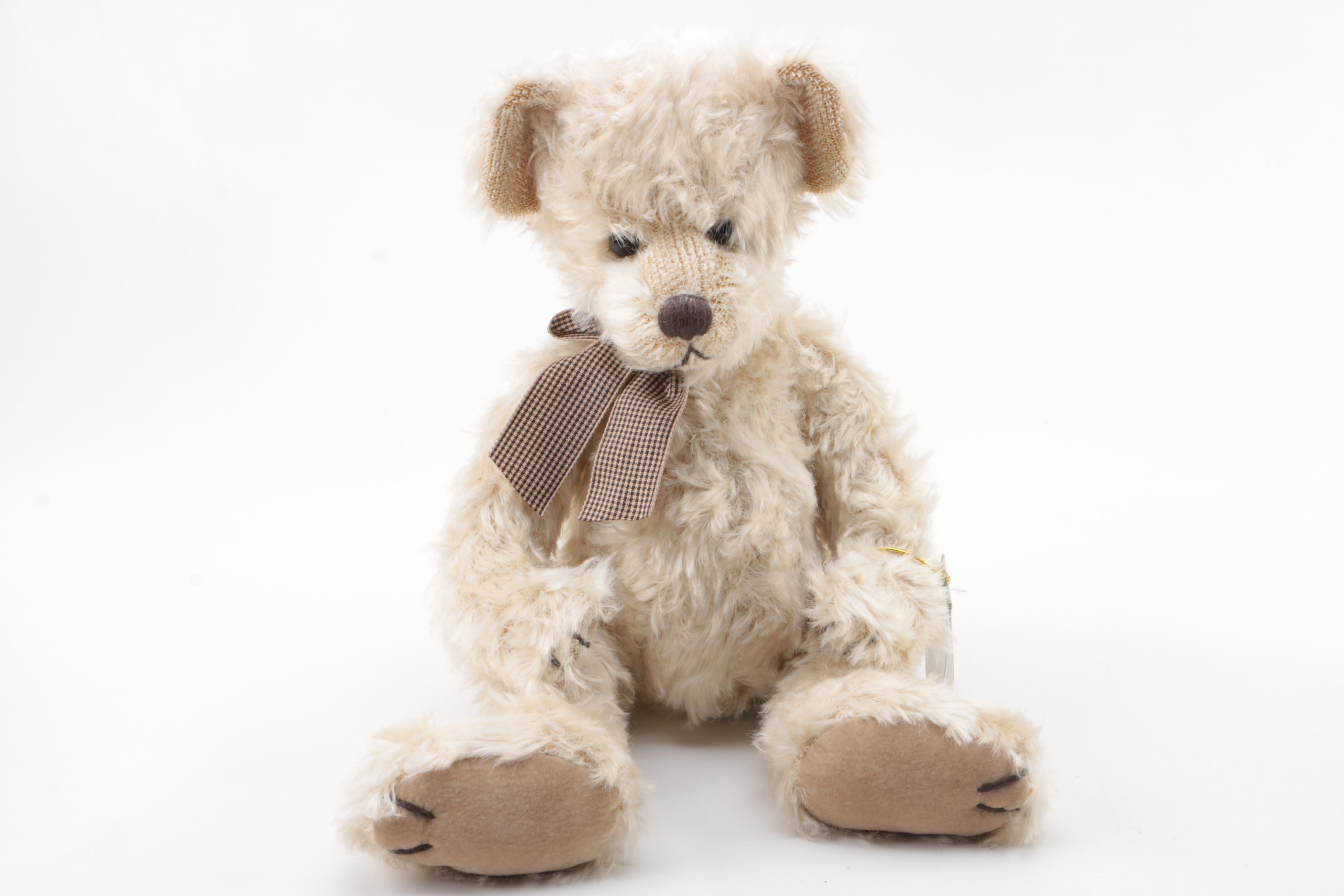 Russ 100th Anniversary Plush Teddy Bears and White Cats