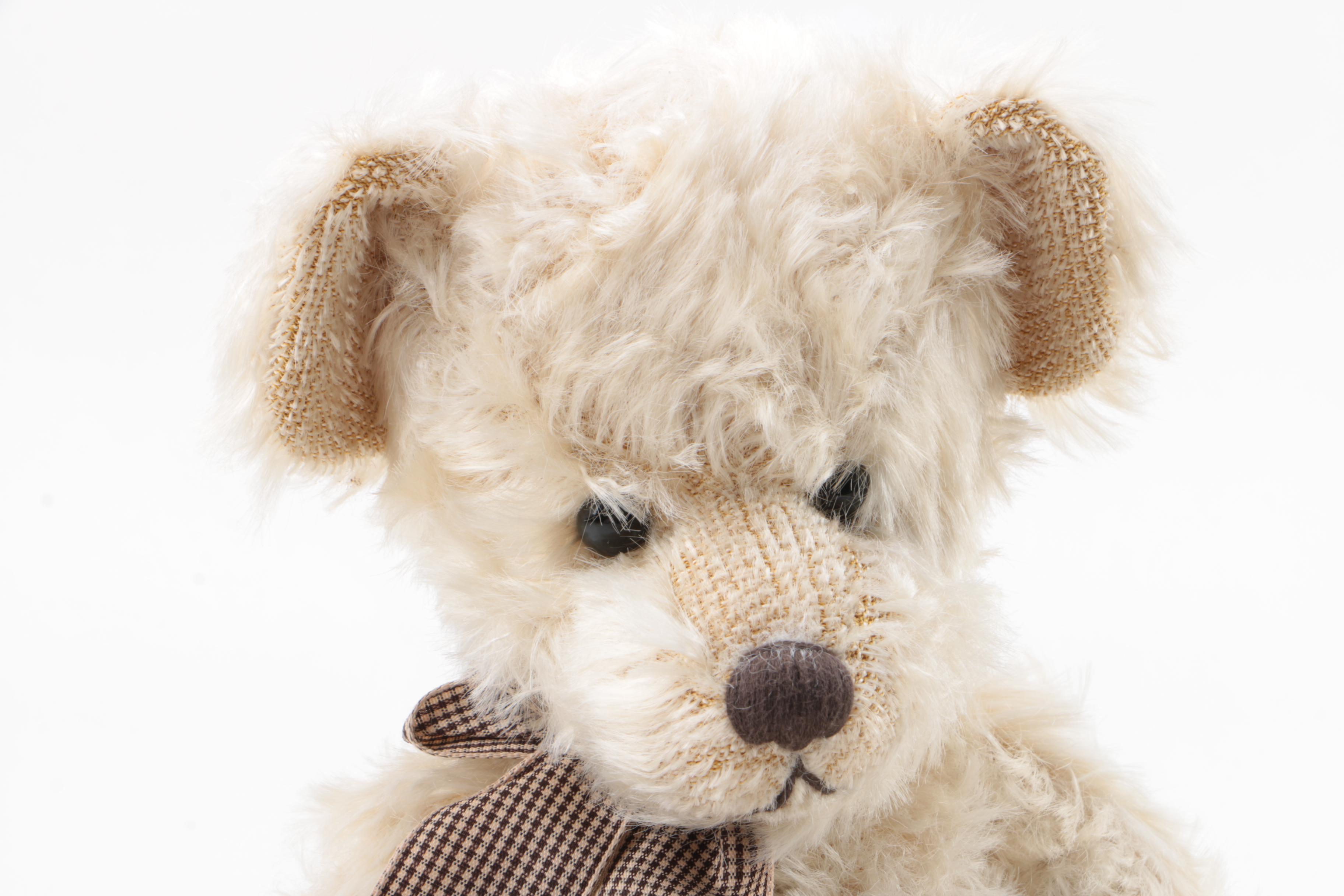 Russ 100th Anniversary Plush Teddy Bears and White Cats
