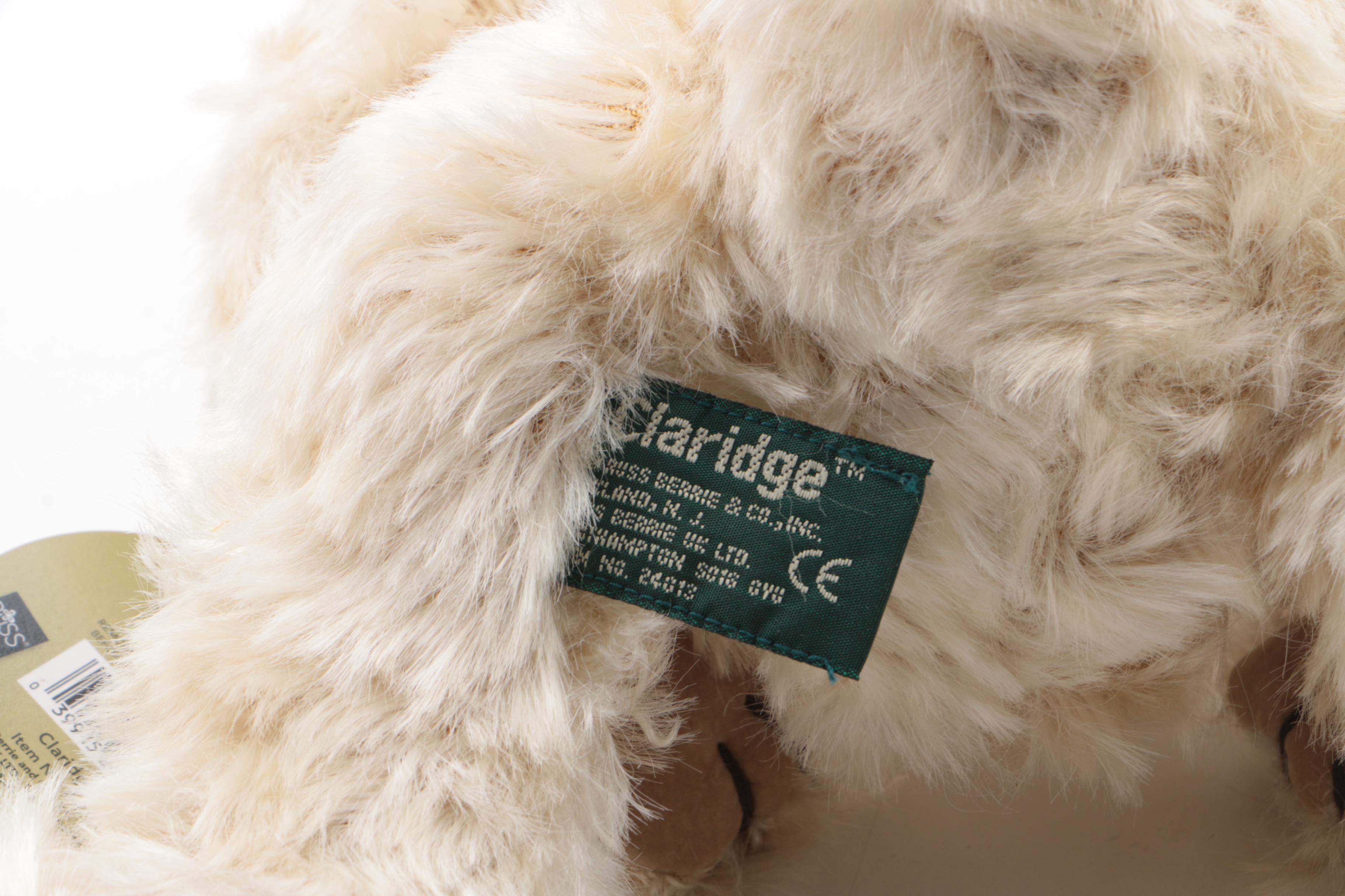 Russ 100th Anniversary Plush Teddy Bears and White Cats