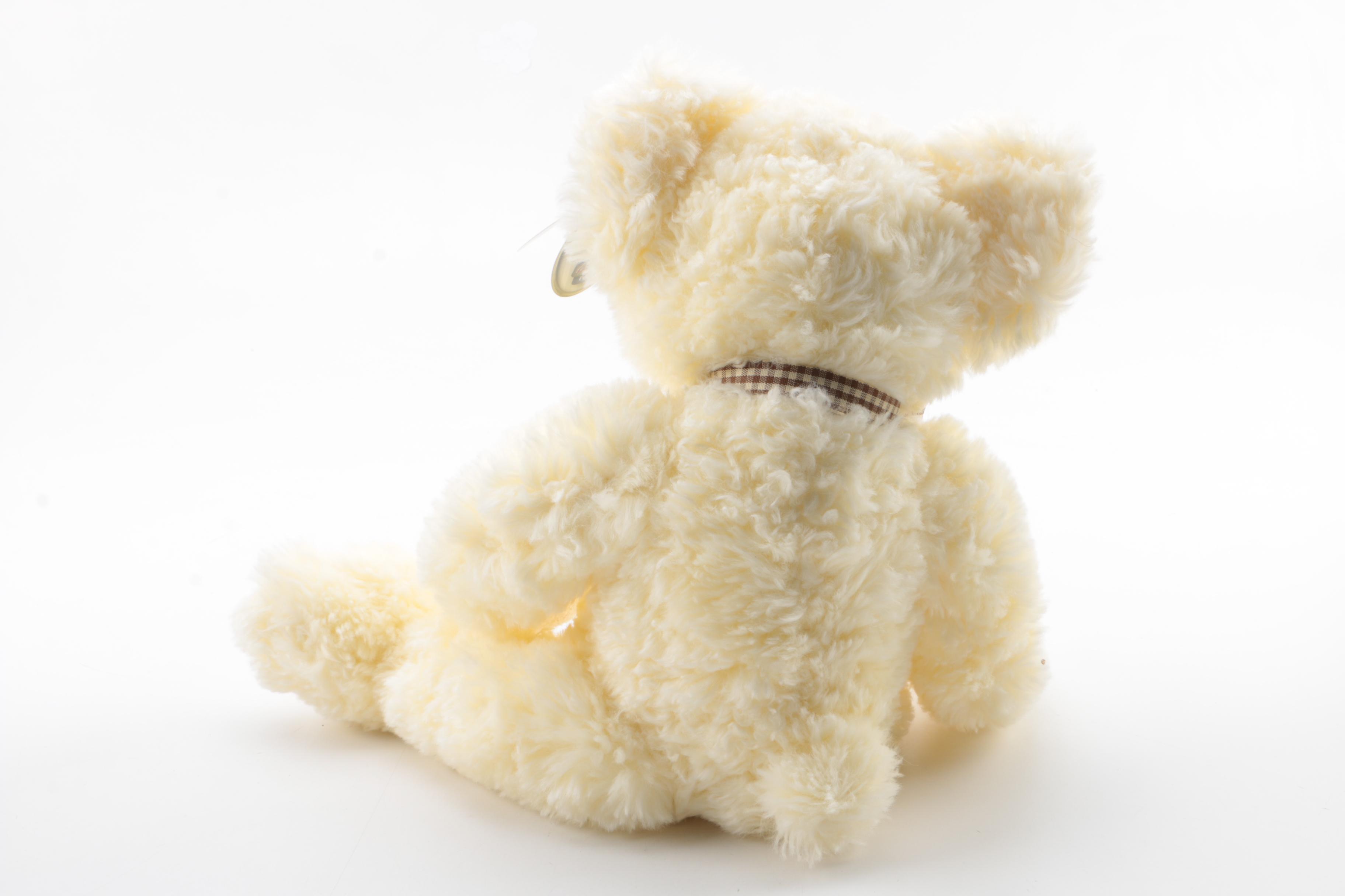 Russ 100th Anniversary Plush Teddy Bears and White Cats