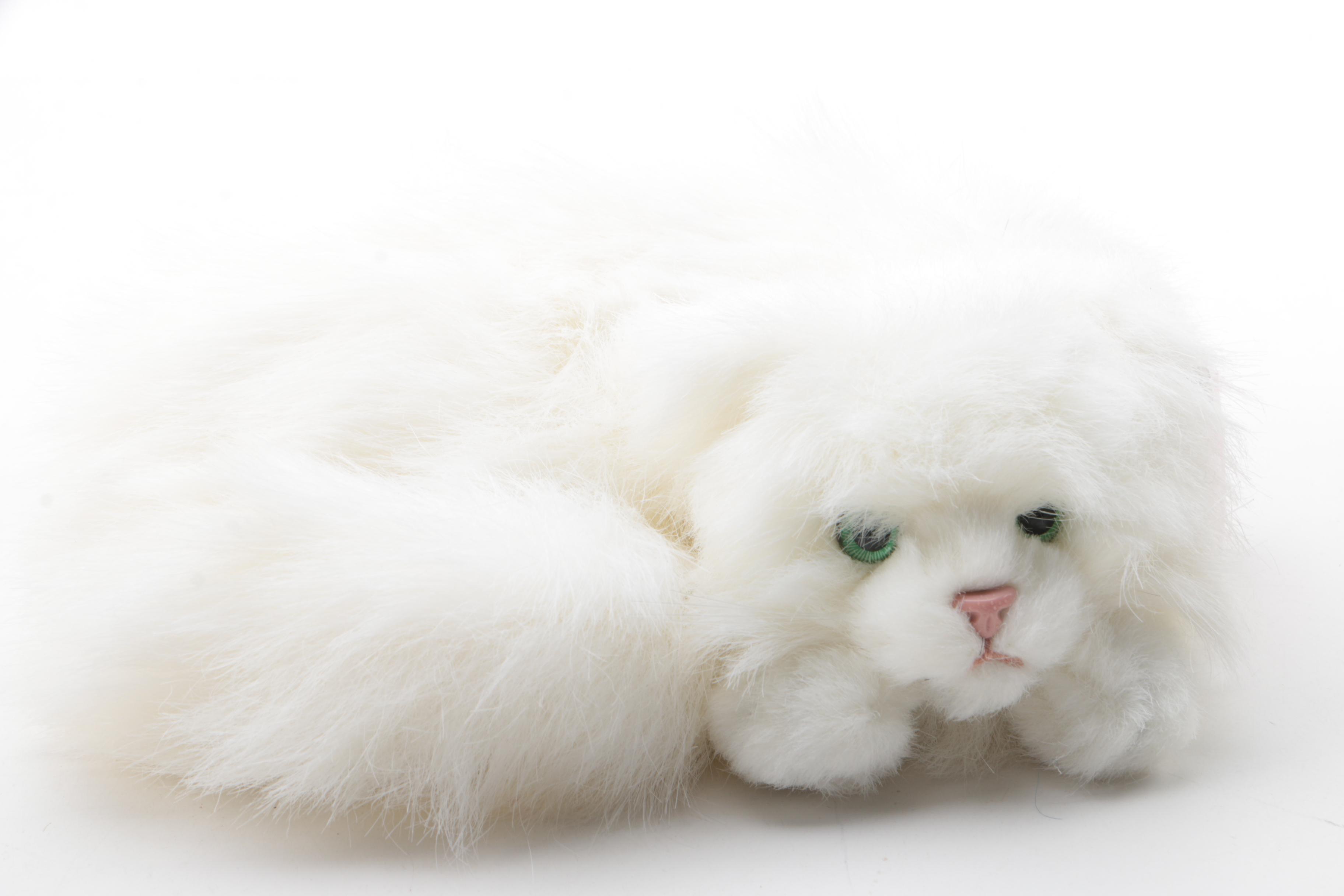 Russ 100th Anniversary Plush Teddy Bears and White Cats