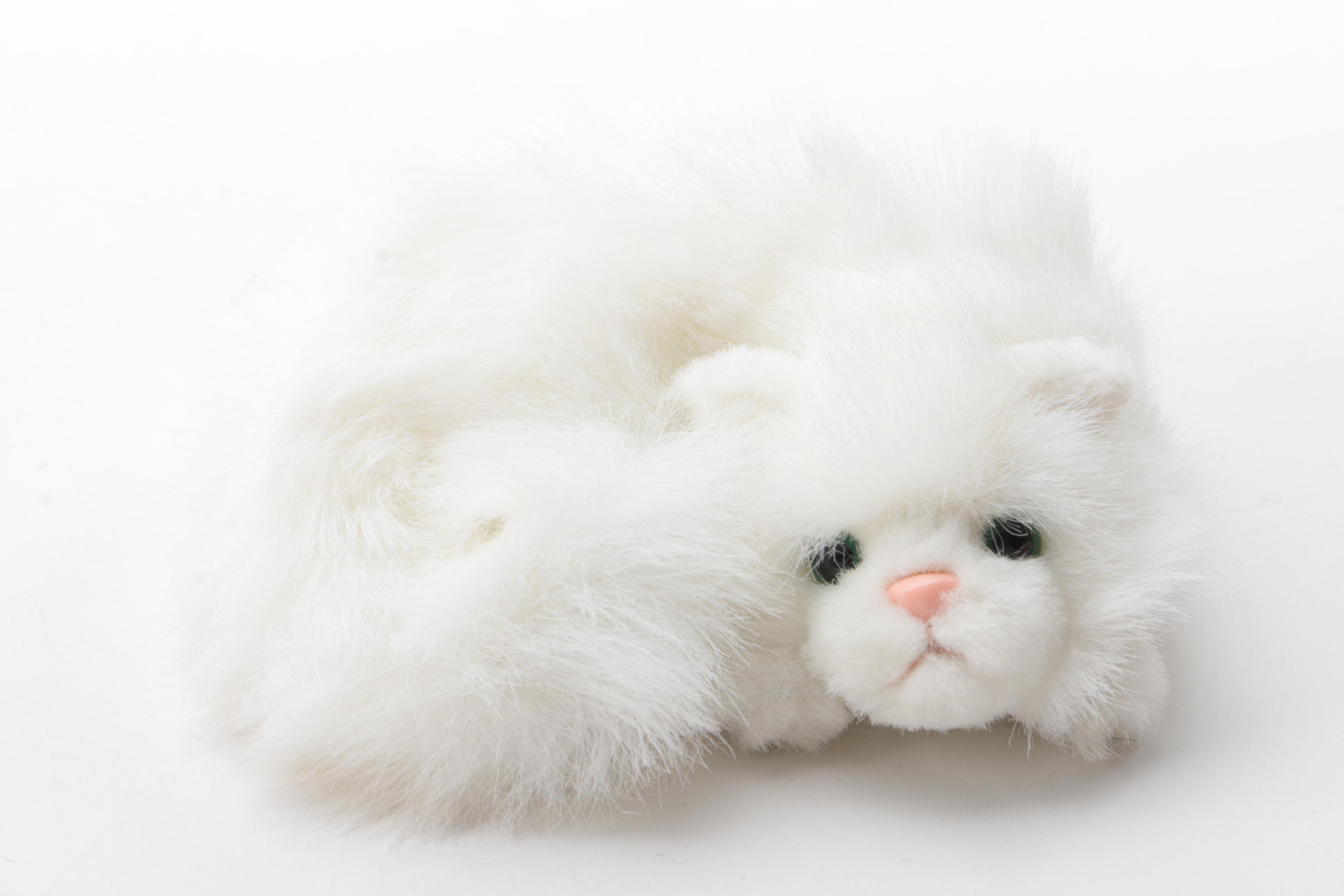 Russ 100th Anniversary Plush Teddy Bears and White Cats