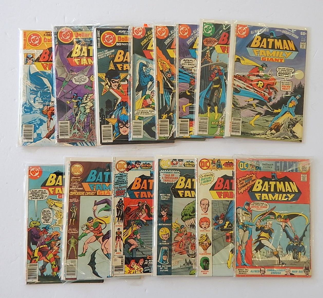 Collection of Batman Comic Books with 1970s