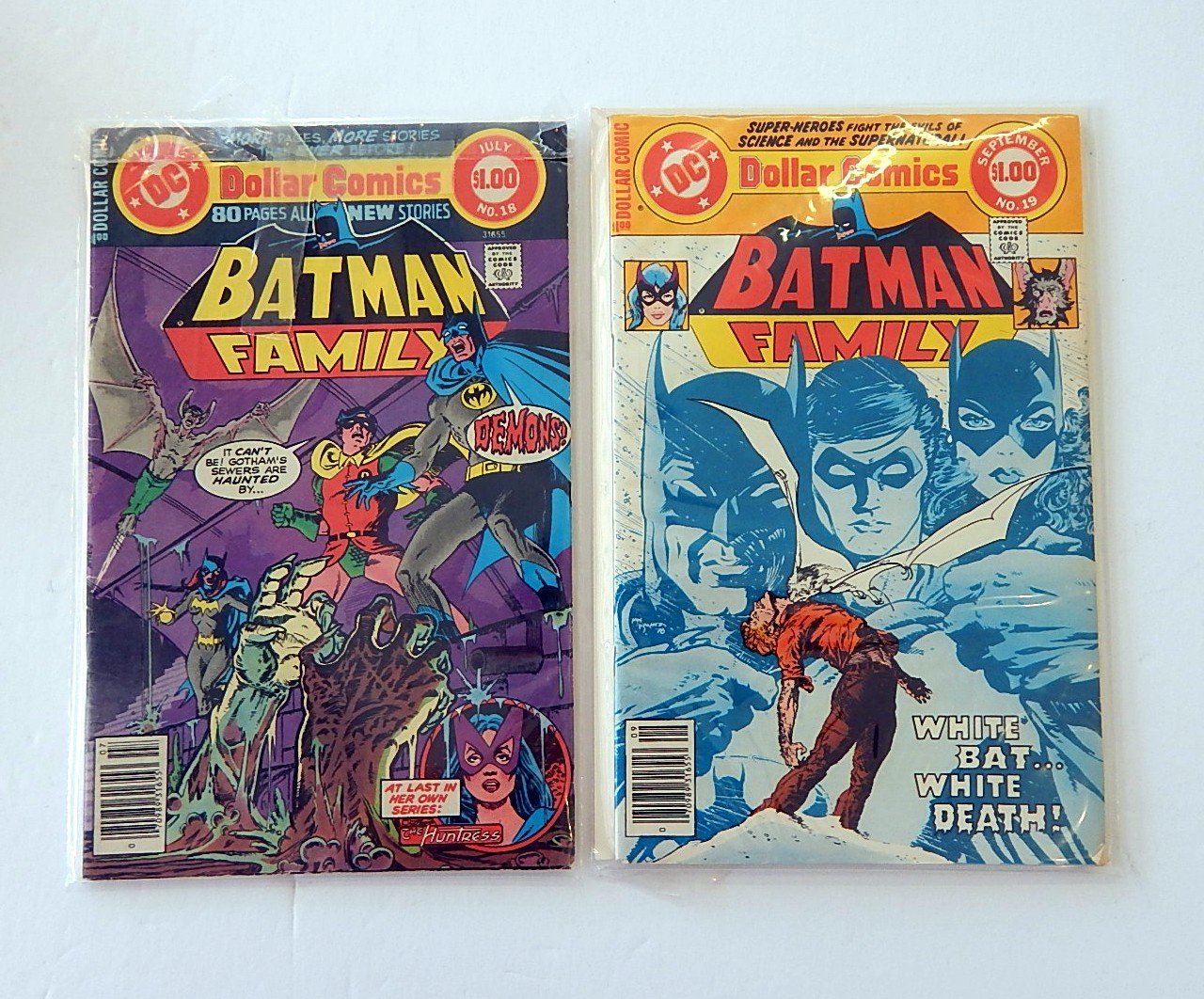 Collection of Batman Comic Books with 1970s