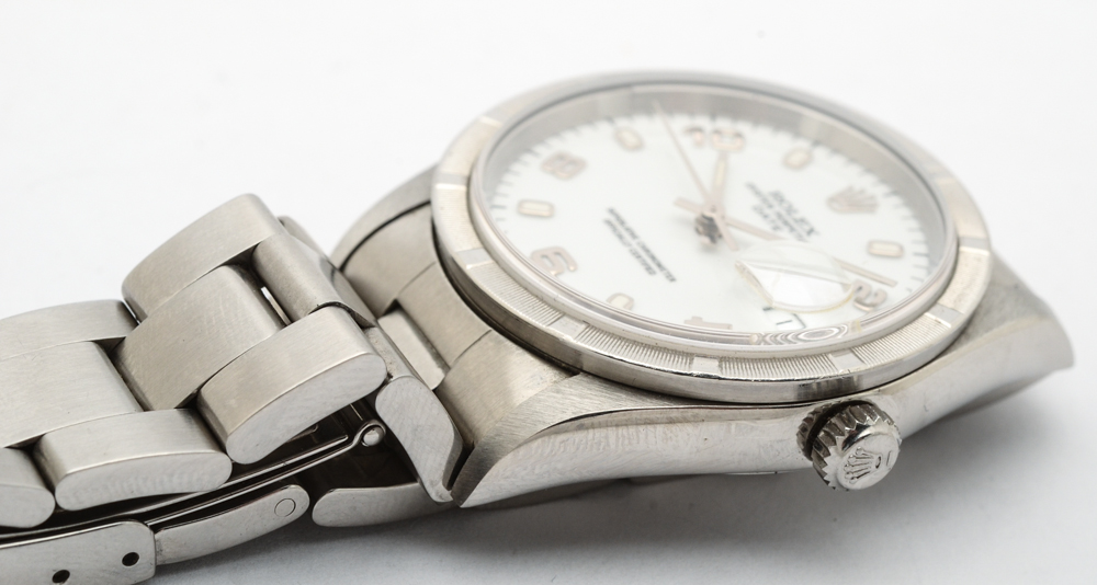 Rolex Stainless Steel Oyster Perpetual Date Watch