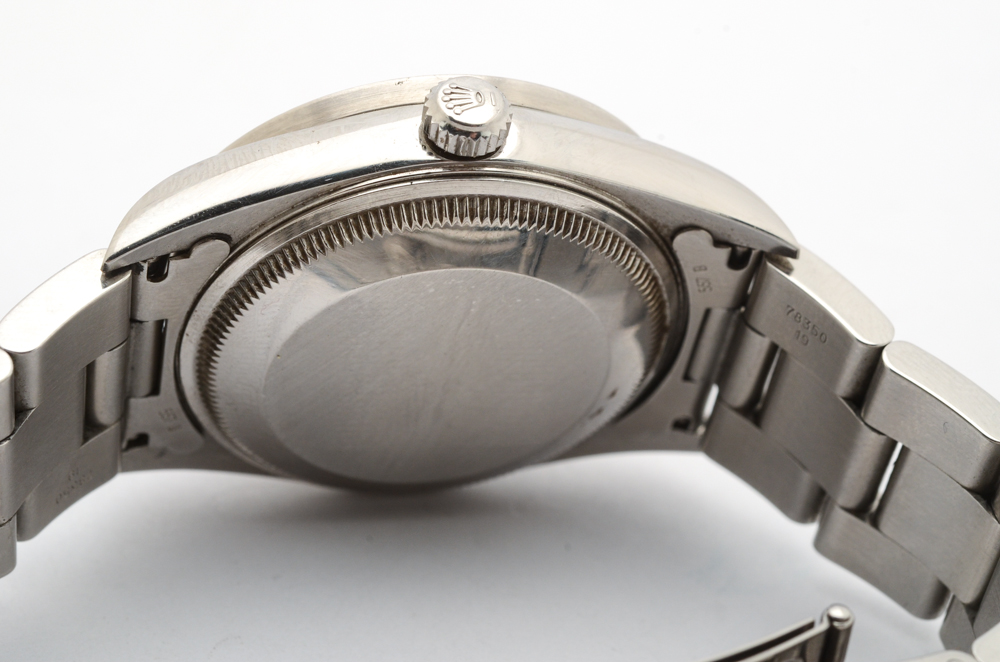 Rolex Stainless Steel Oyster Perpetual Date Watch