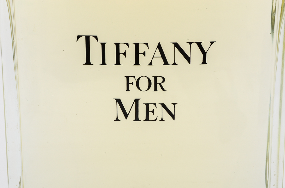 Oversized Tiffany for Men "Factice" Display Perfume Bottle