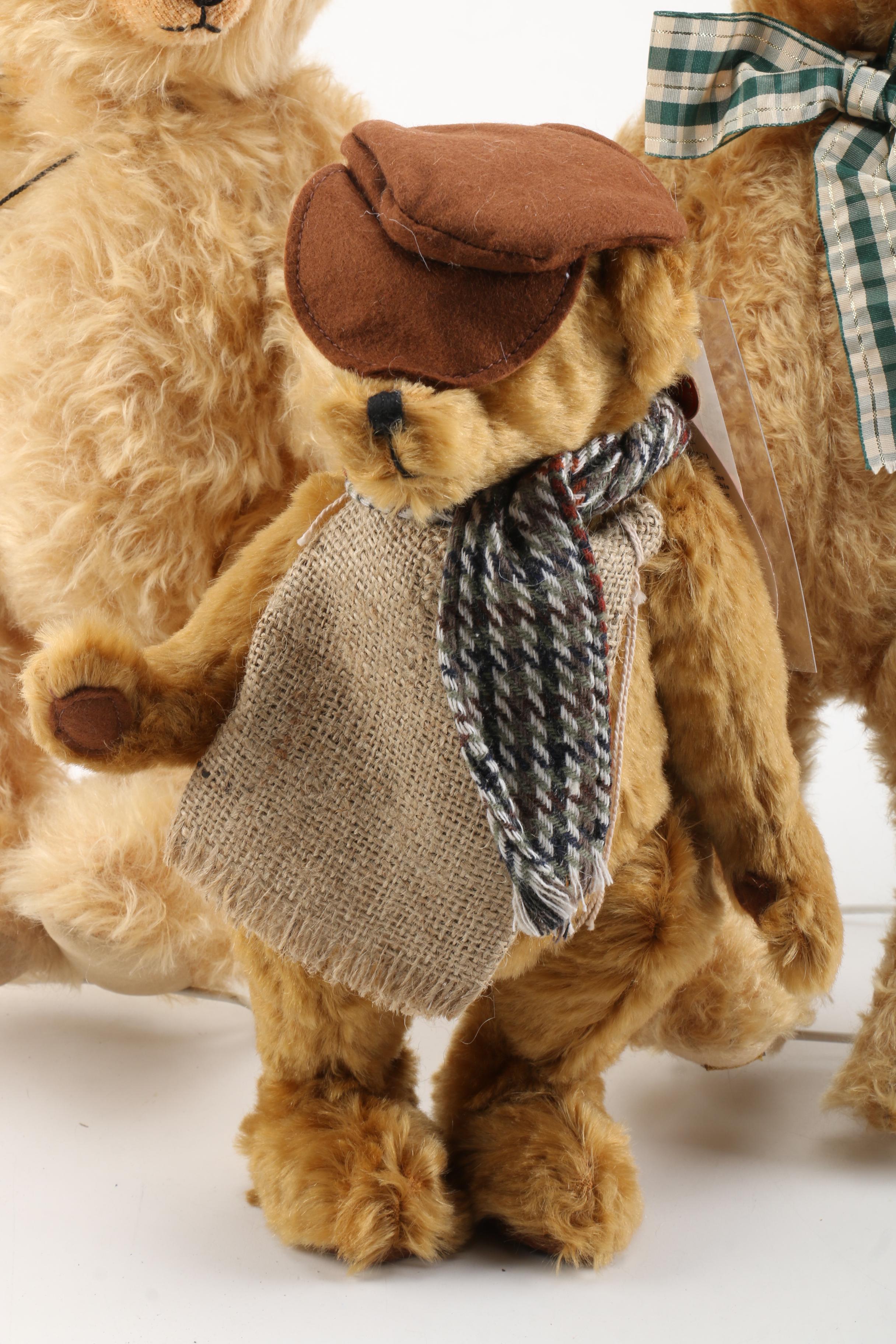 Merrythought Limited Edition Stuffed Bears