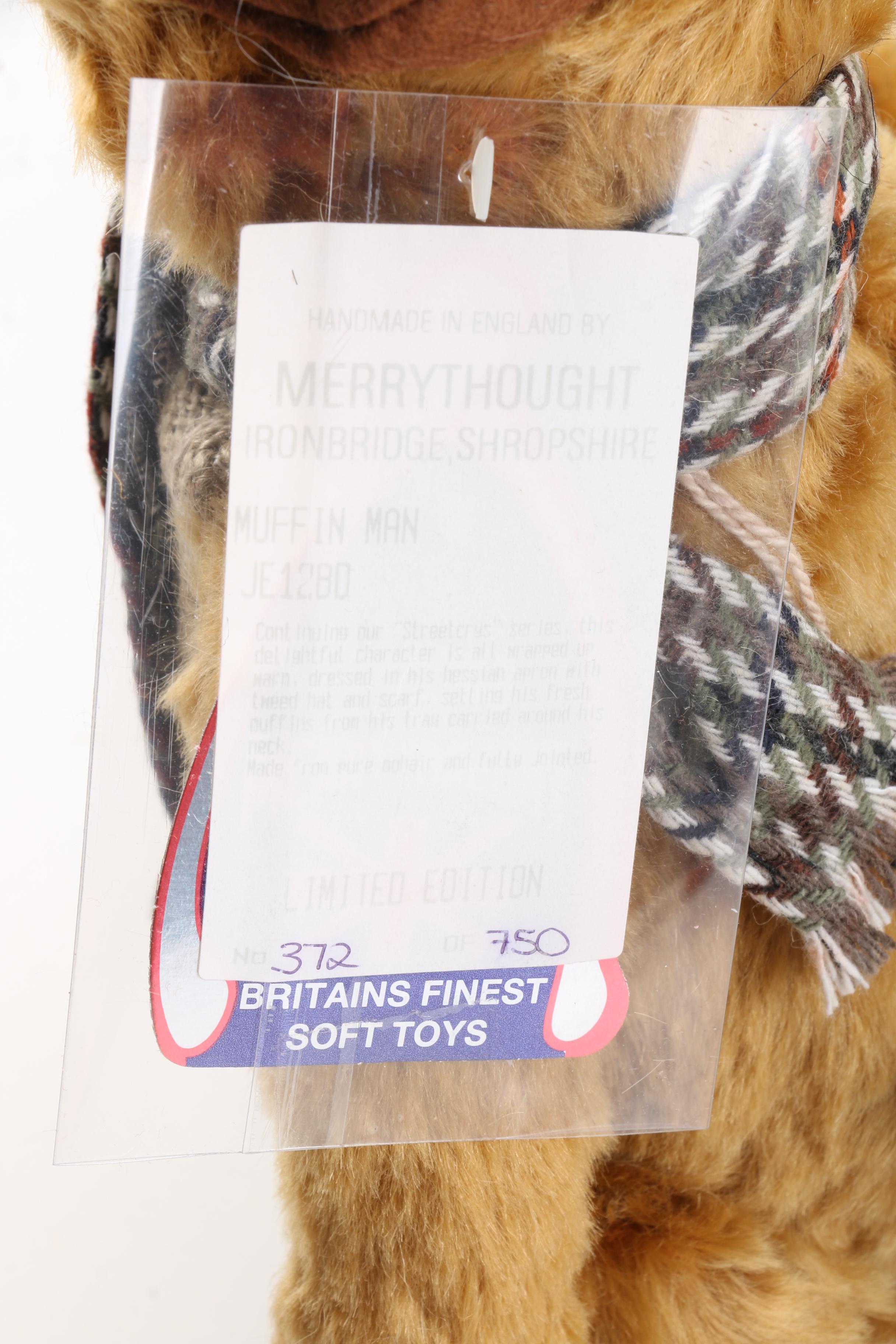 Merrythought Limited Edition Stuffed Bears