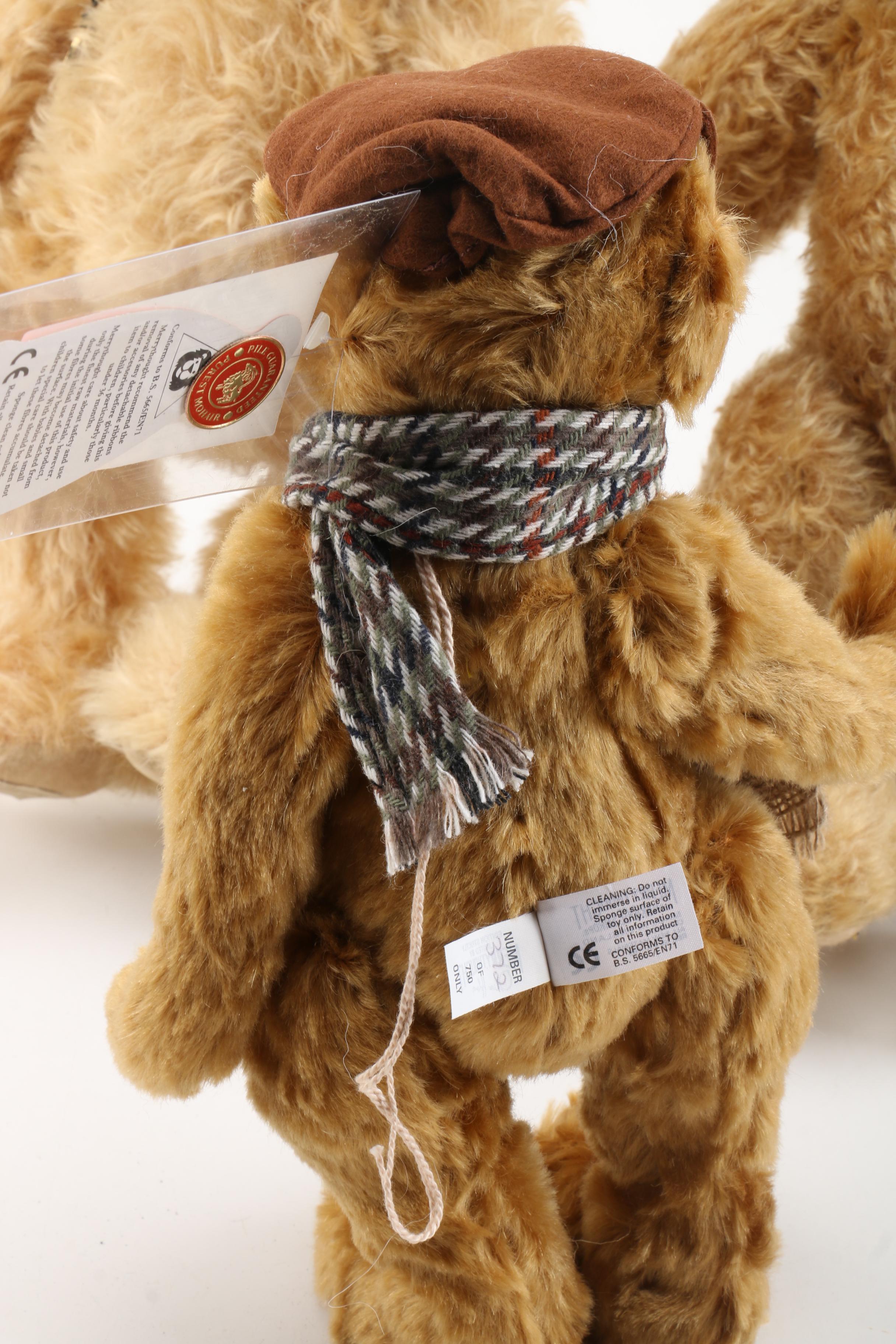 Merrythought Limited Edition Stuffed Bears