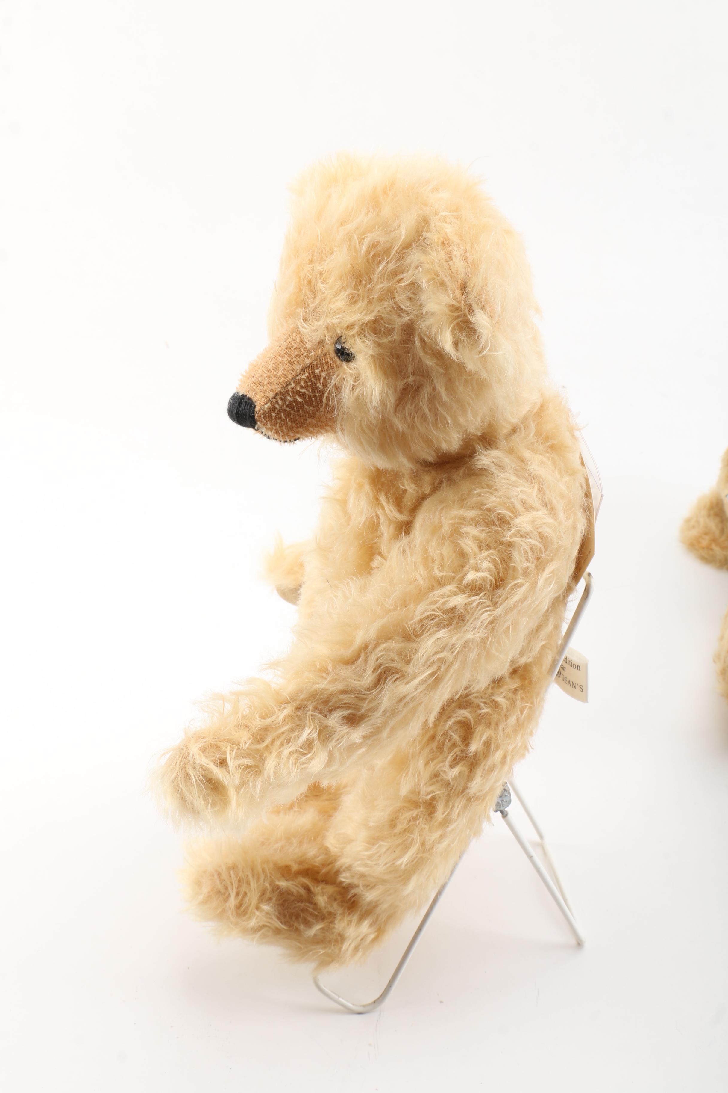 Merrythought Limited Edition Stuffed Bears