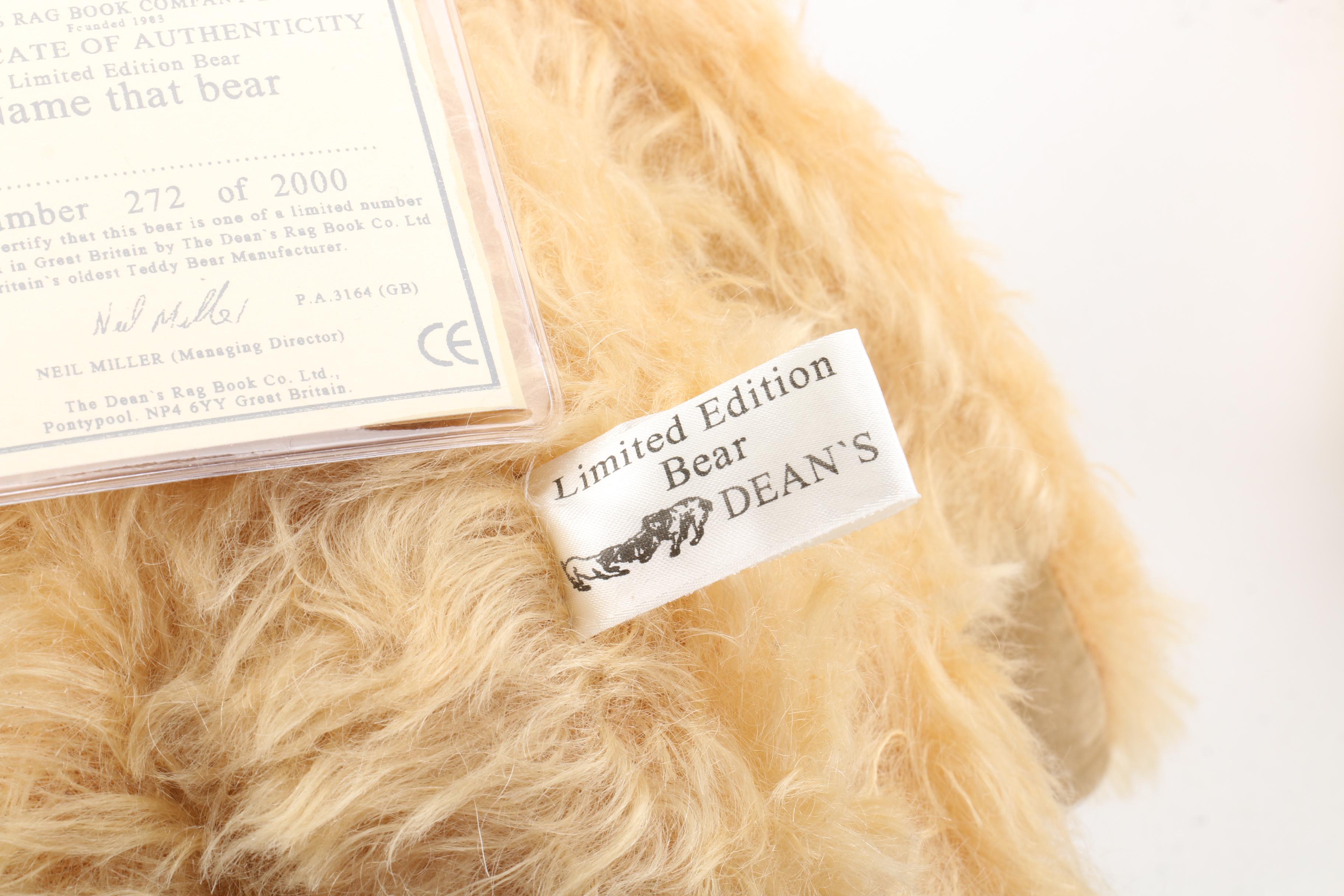 Merrythought Limited Edition Stuffed Bears