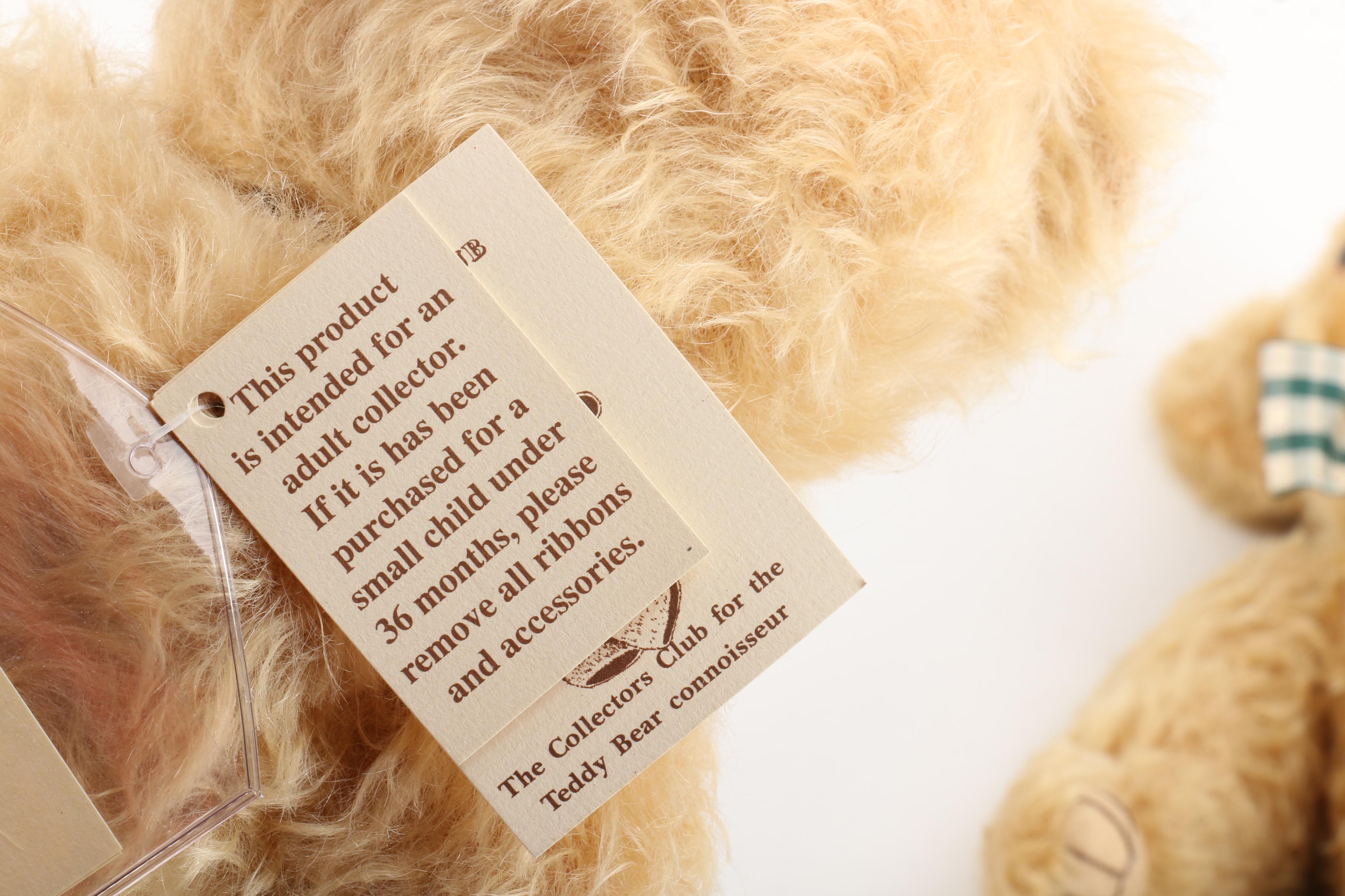 Merrythought Limited Edition Stuffed Bears