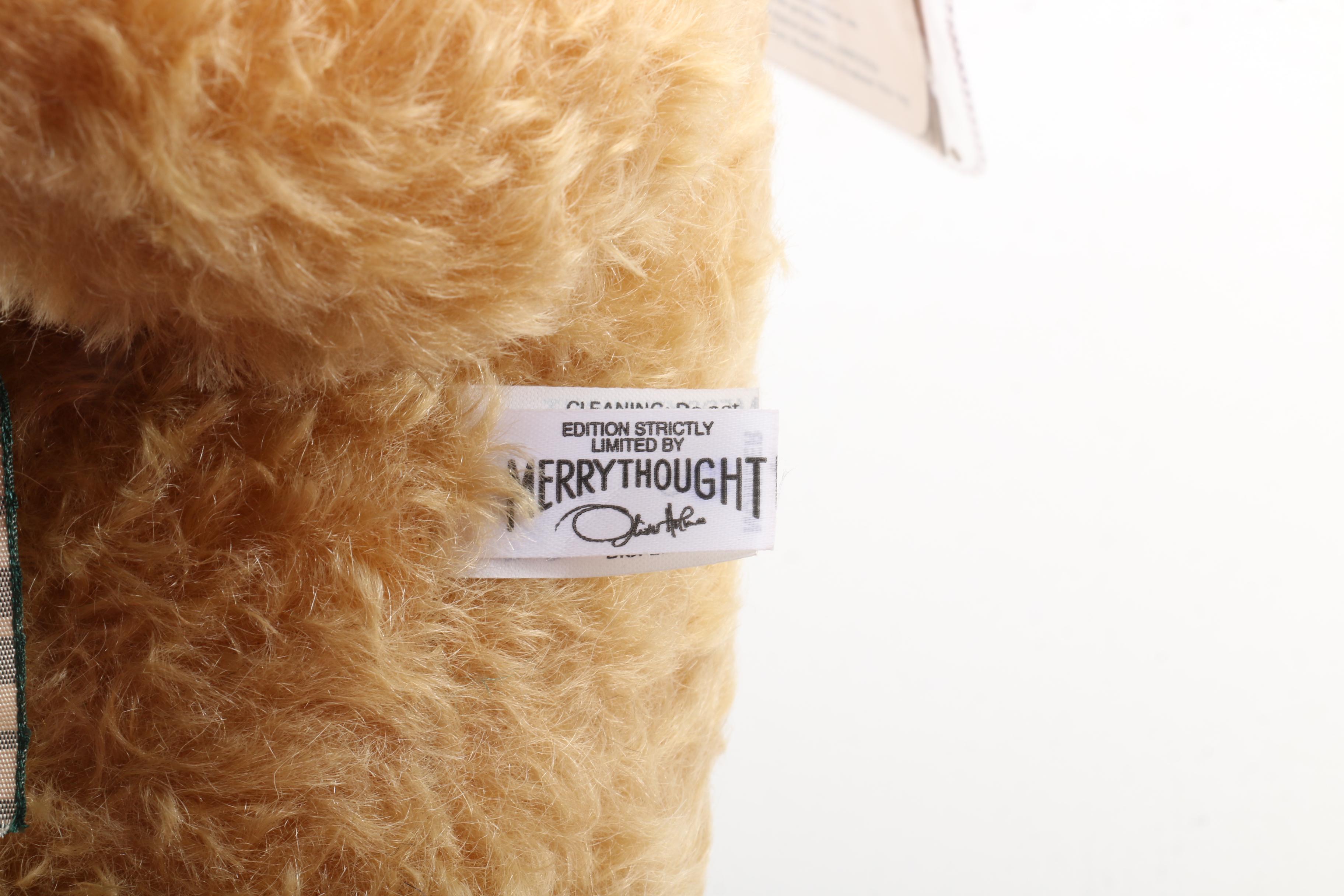 Merrythought Limited Edition Stuffed Bears