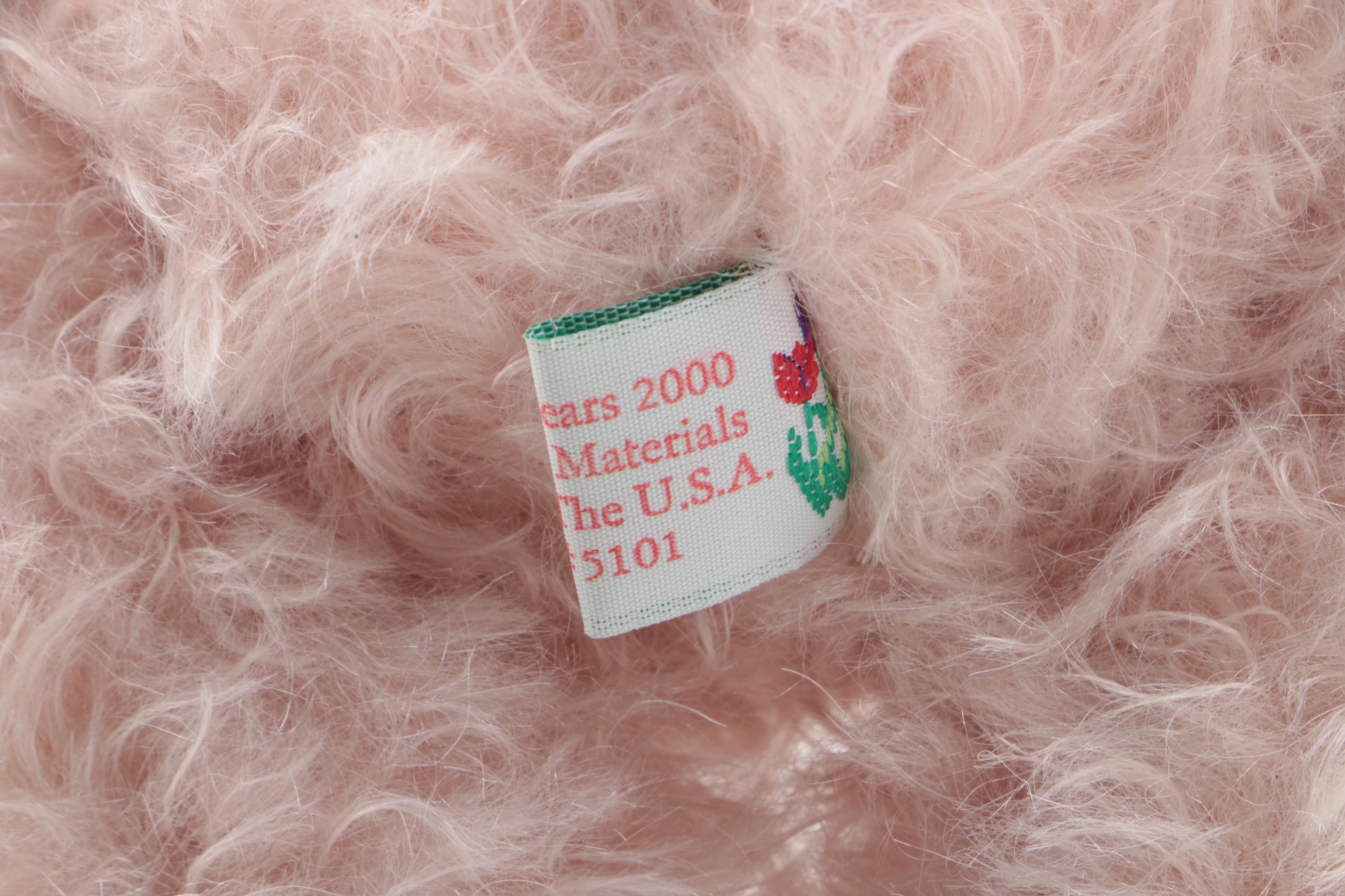 Signed Sally Winey Mohair Bear "Precious" Prototype and Signed Small Bear