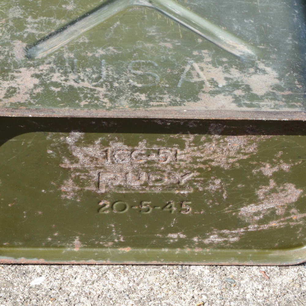 Vintage Military Jerry Cans