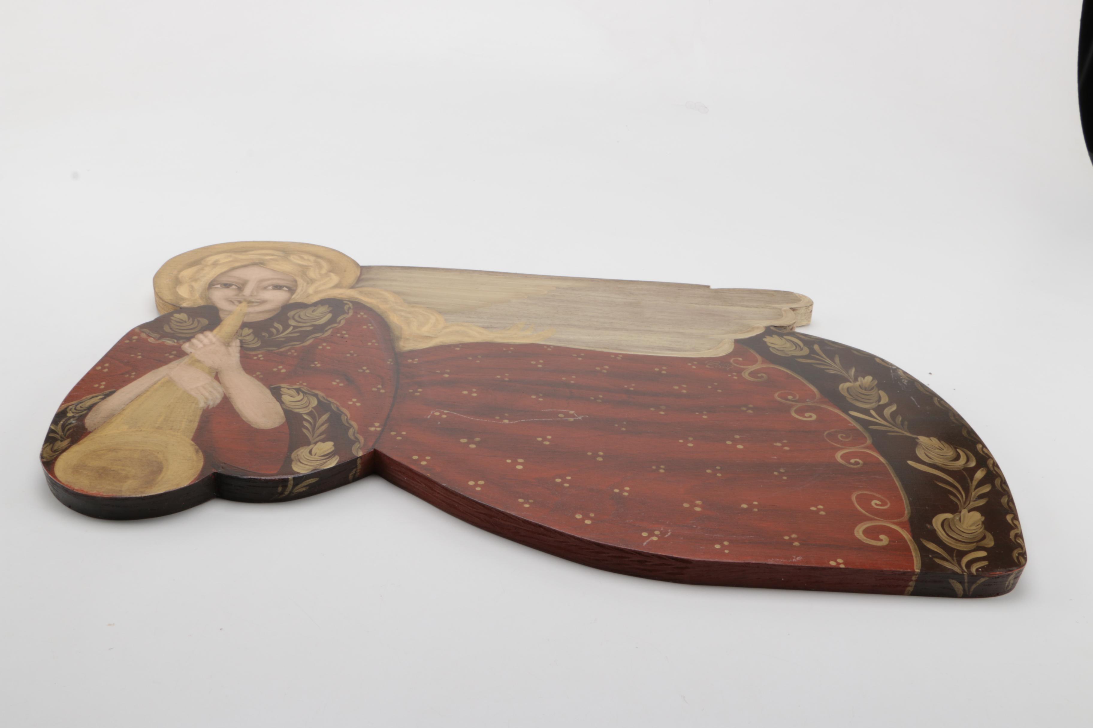 Wood Angel Wall Hangings