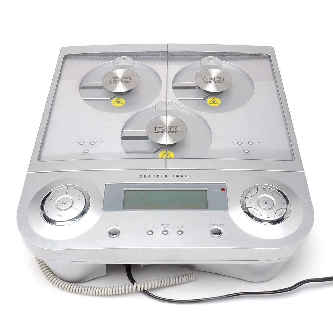 Sharper Image Wall-Mounted CD Player/Radio Tuner