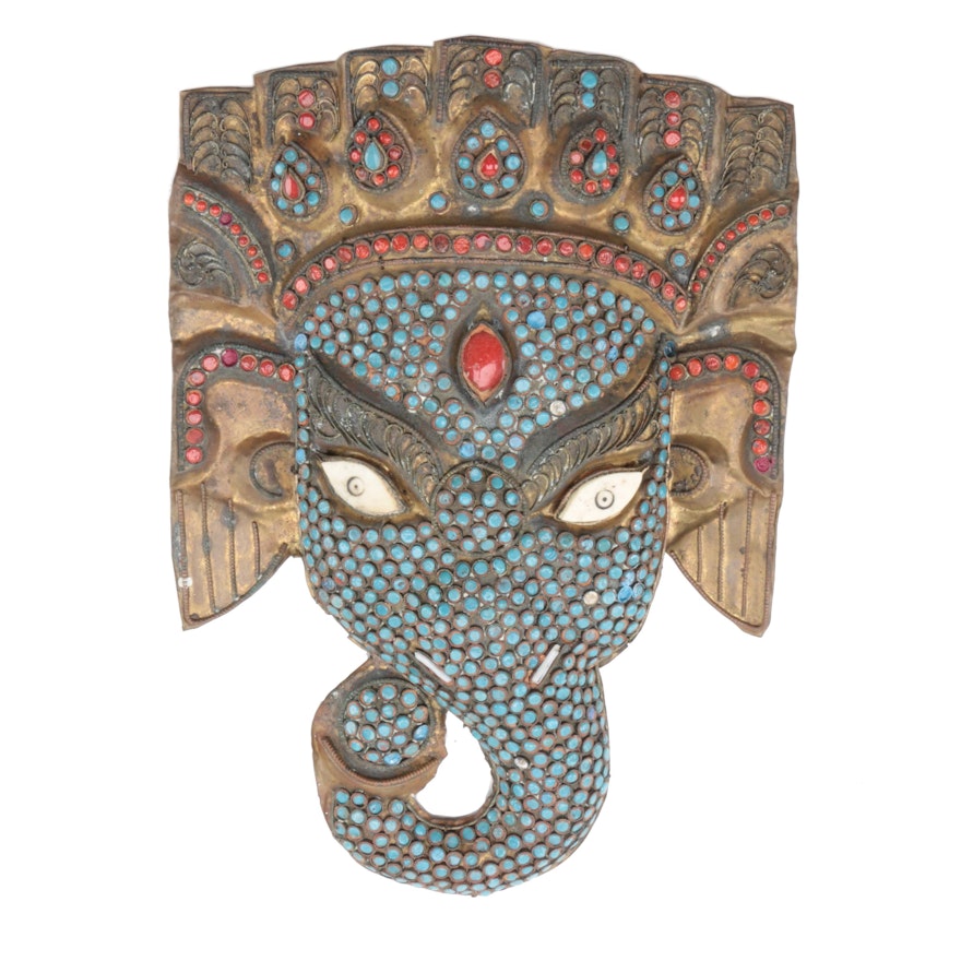 Tibetan Style Elephant Mask