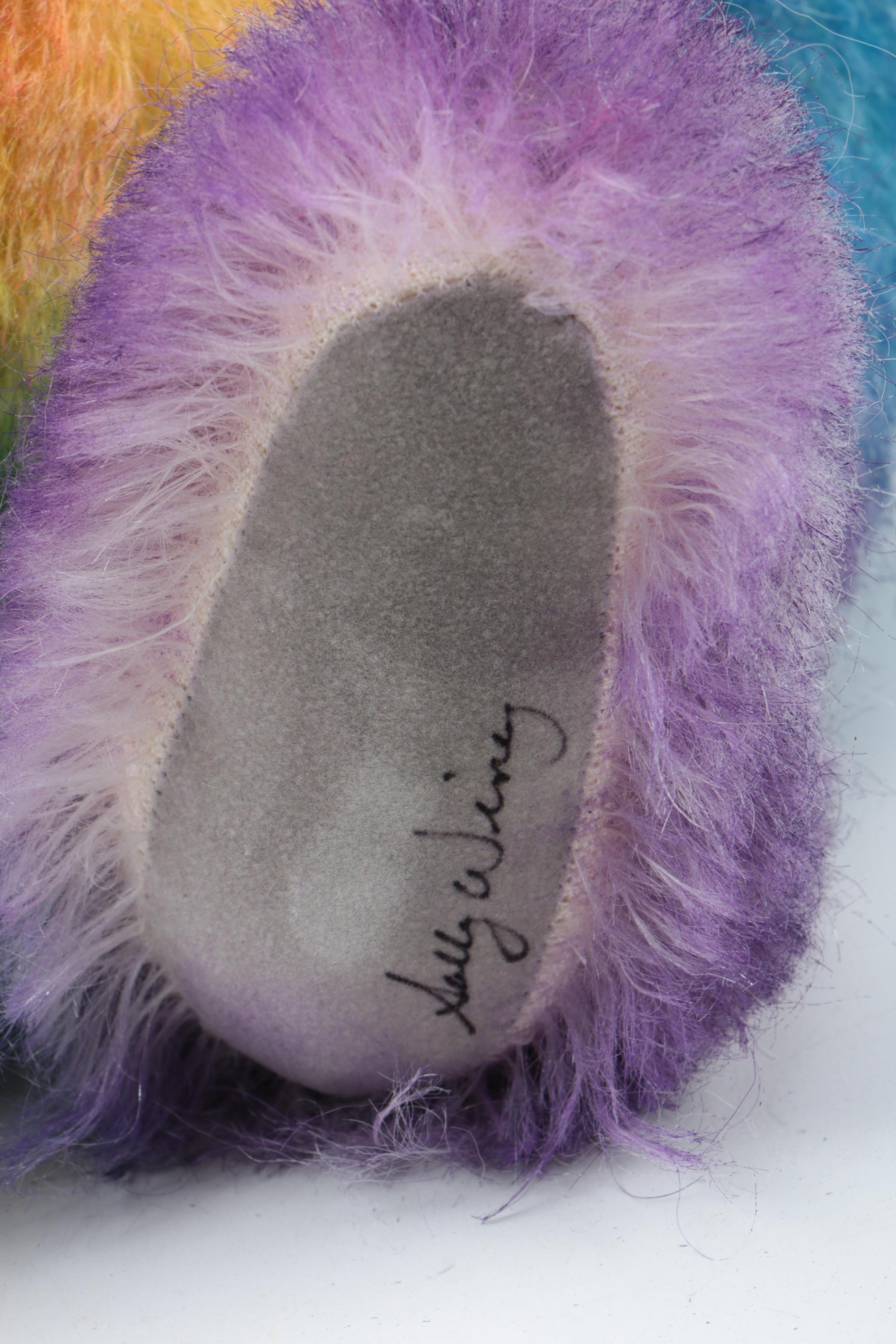 Russ and Winey Bears Signed Tie Dye Teddy Bears