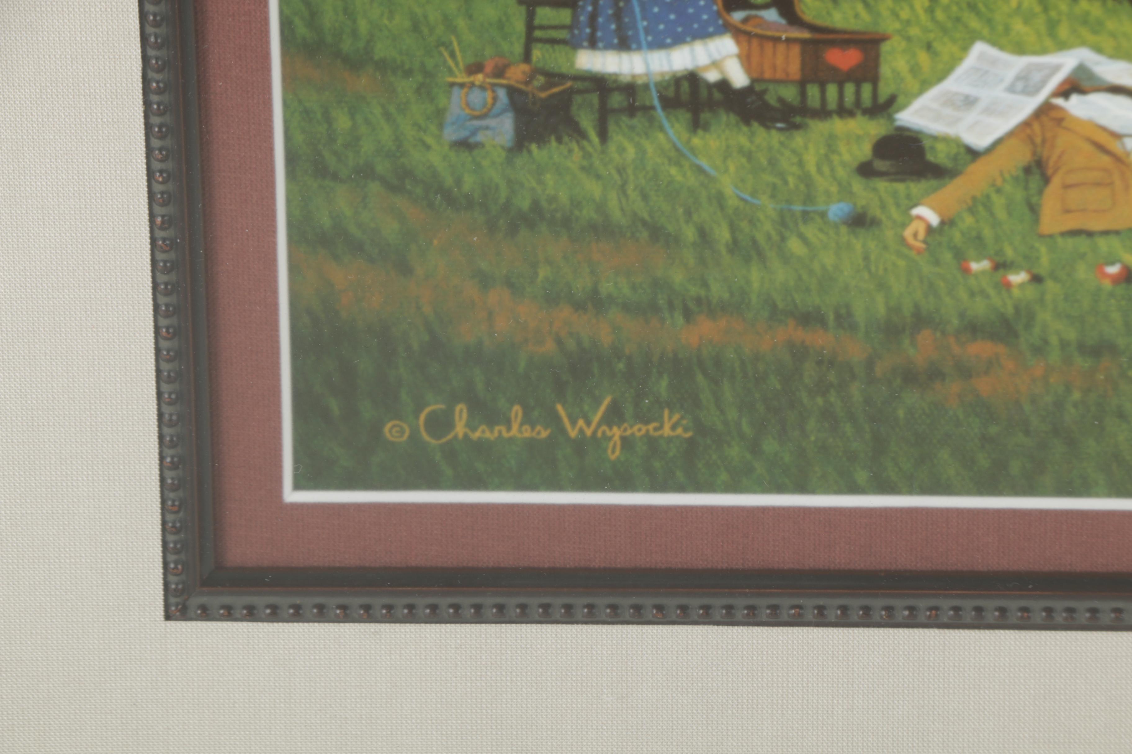 Charles Wysocki Limited Edition "Hound of the Baskervilles" Offset Lithograph