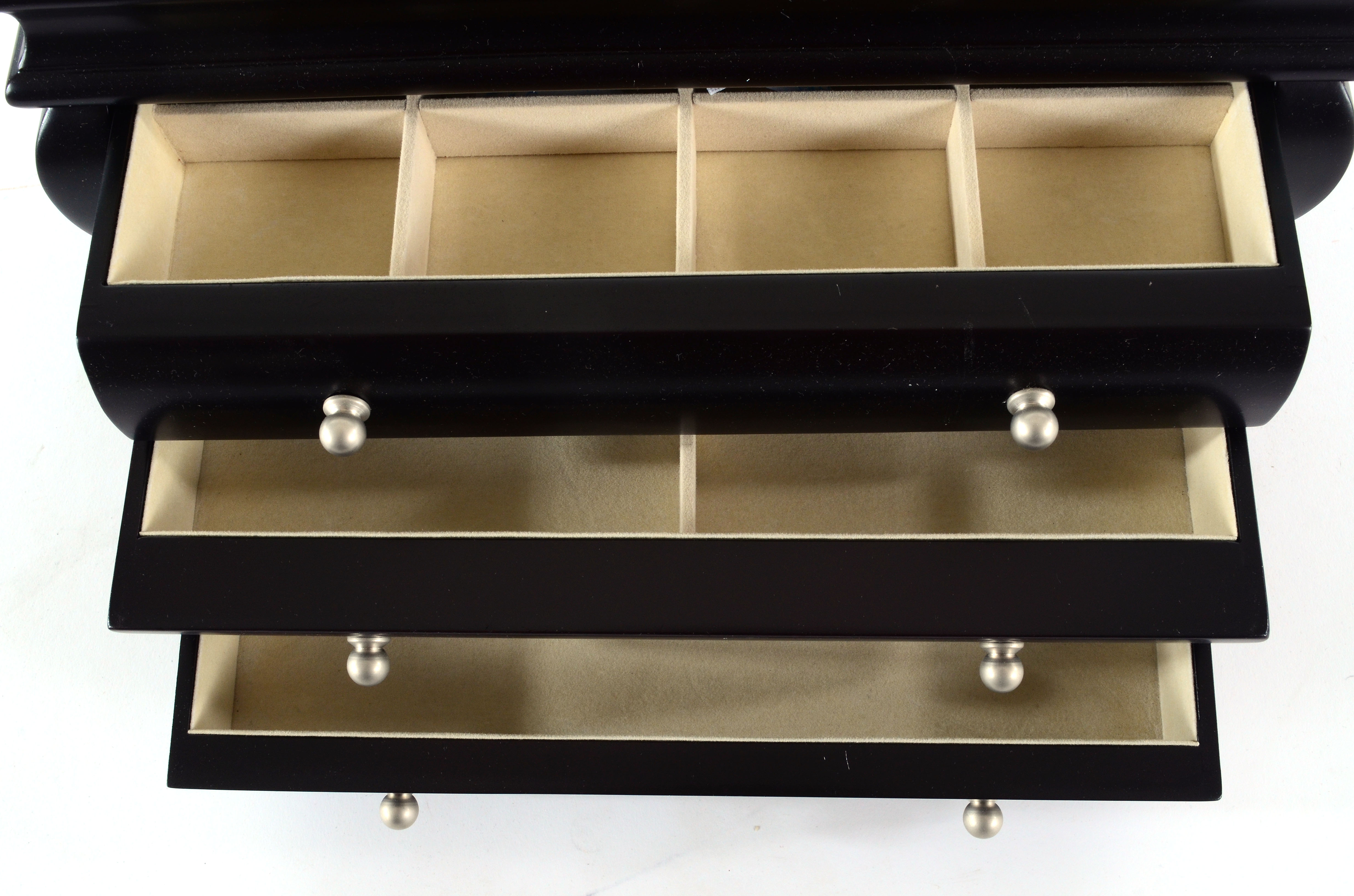 Black Wood "Things Remembered" Jewelry Box