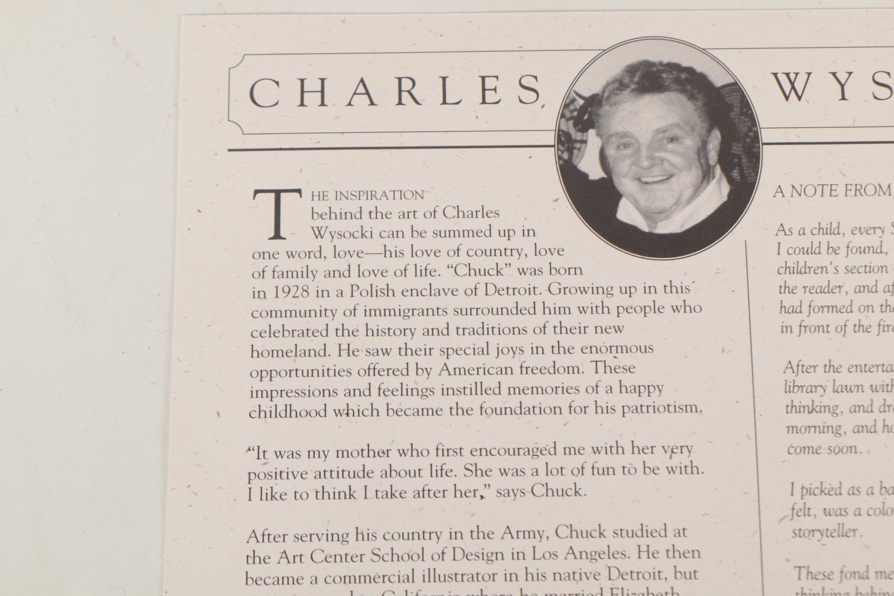 Charles Wysocki Limited Edition "Hound of the Baskervilles" Offset Lithograph