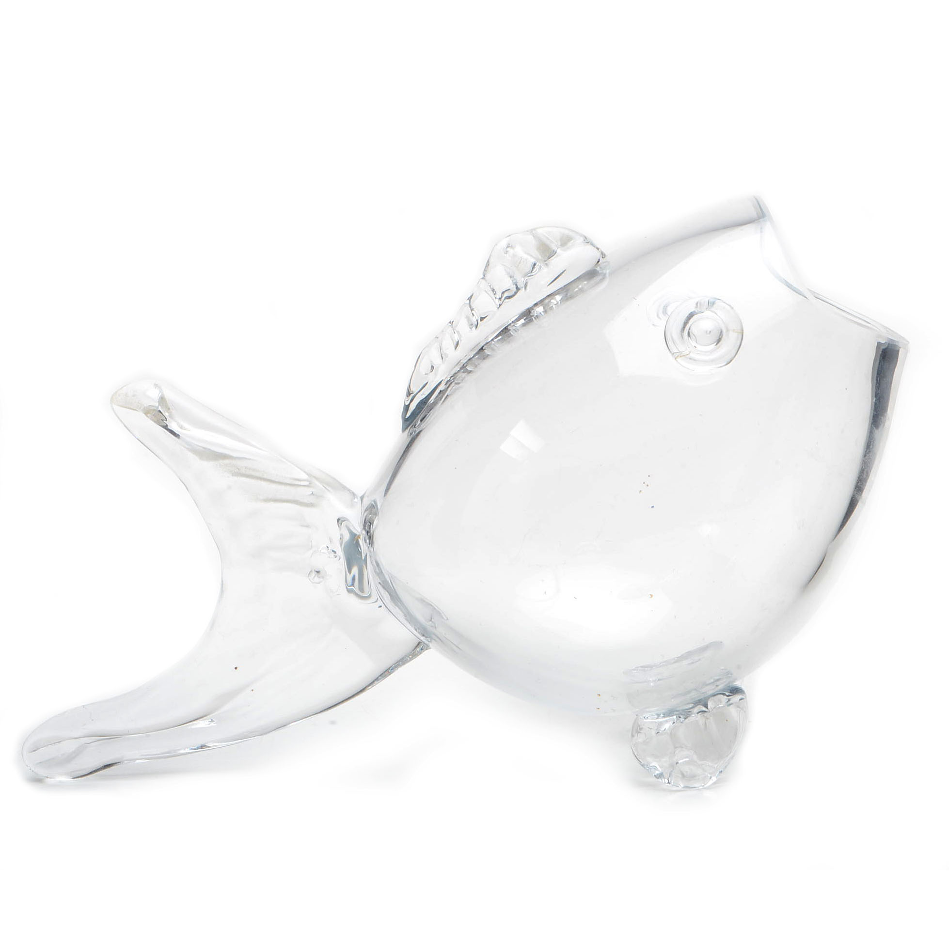 Vintage Blenko Glass Fish Vase