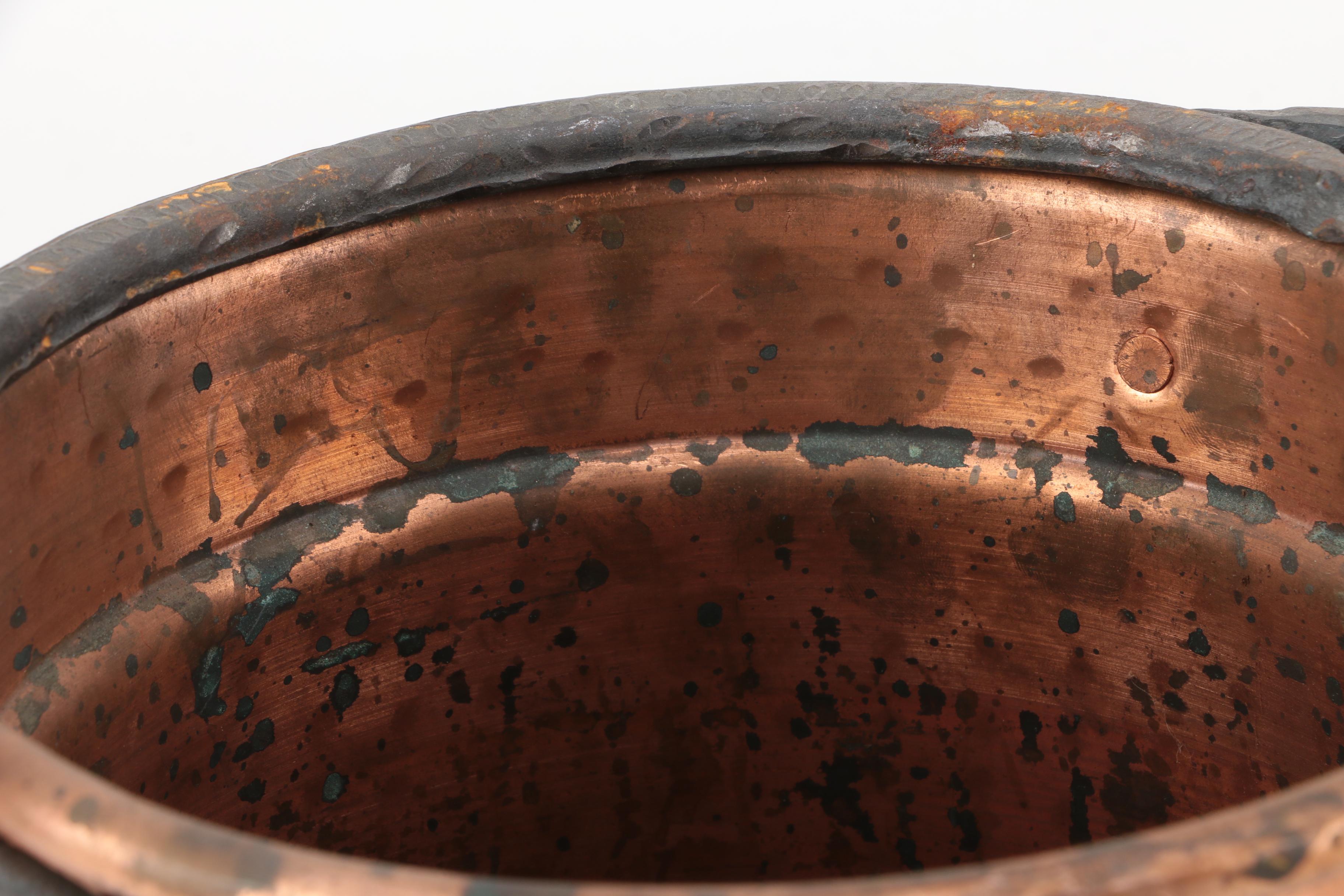 Copper Pots and Pitcher