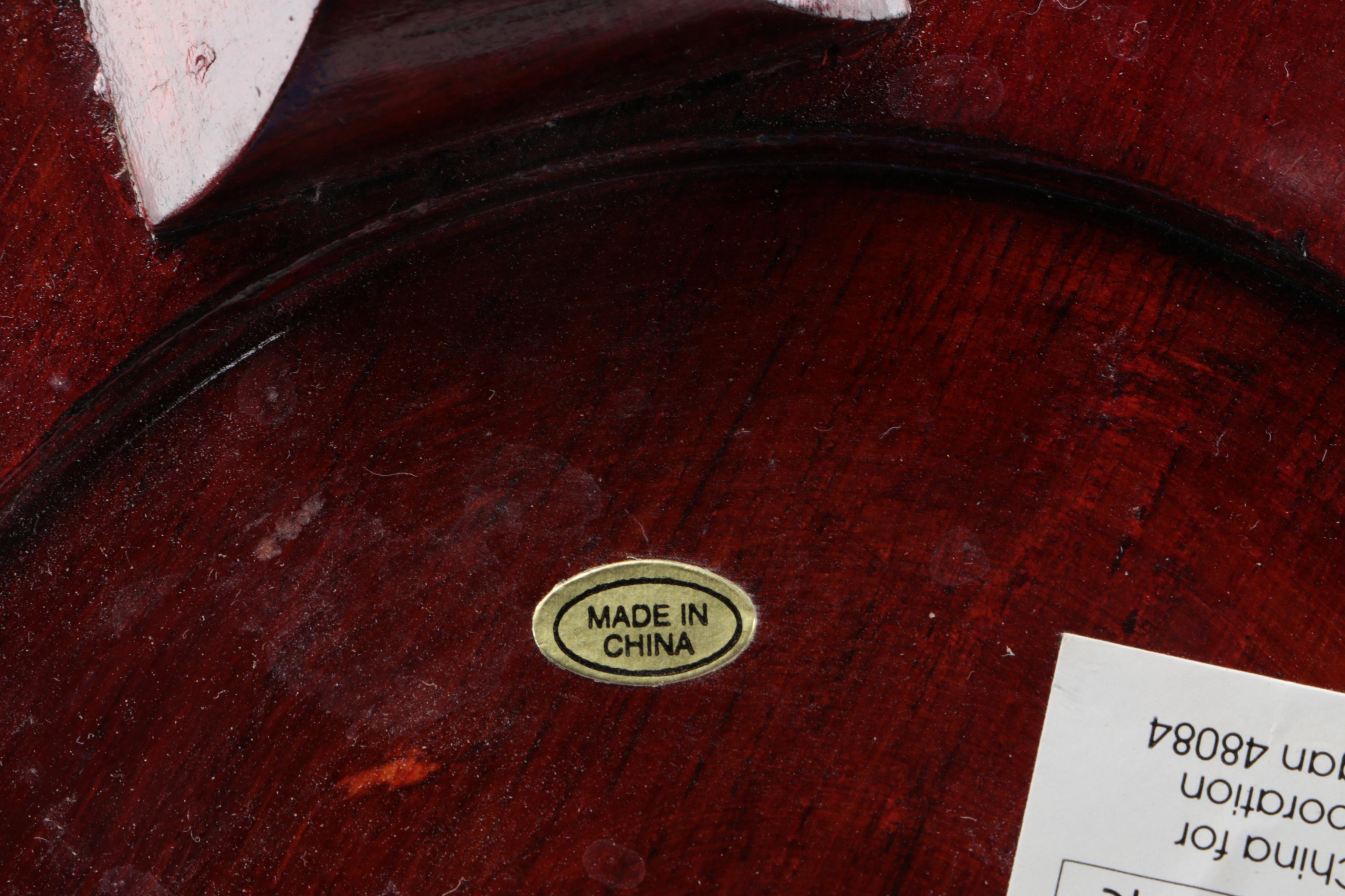 Assortment of Wooden Pottery Stands