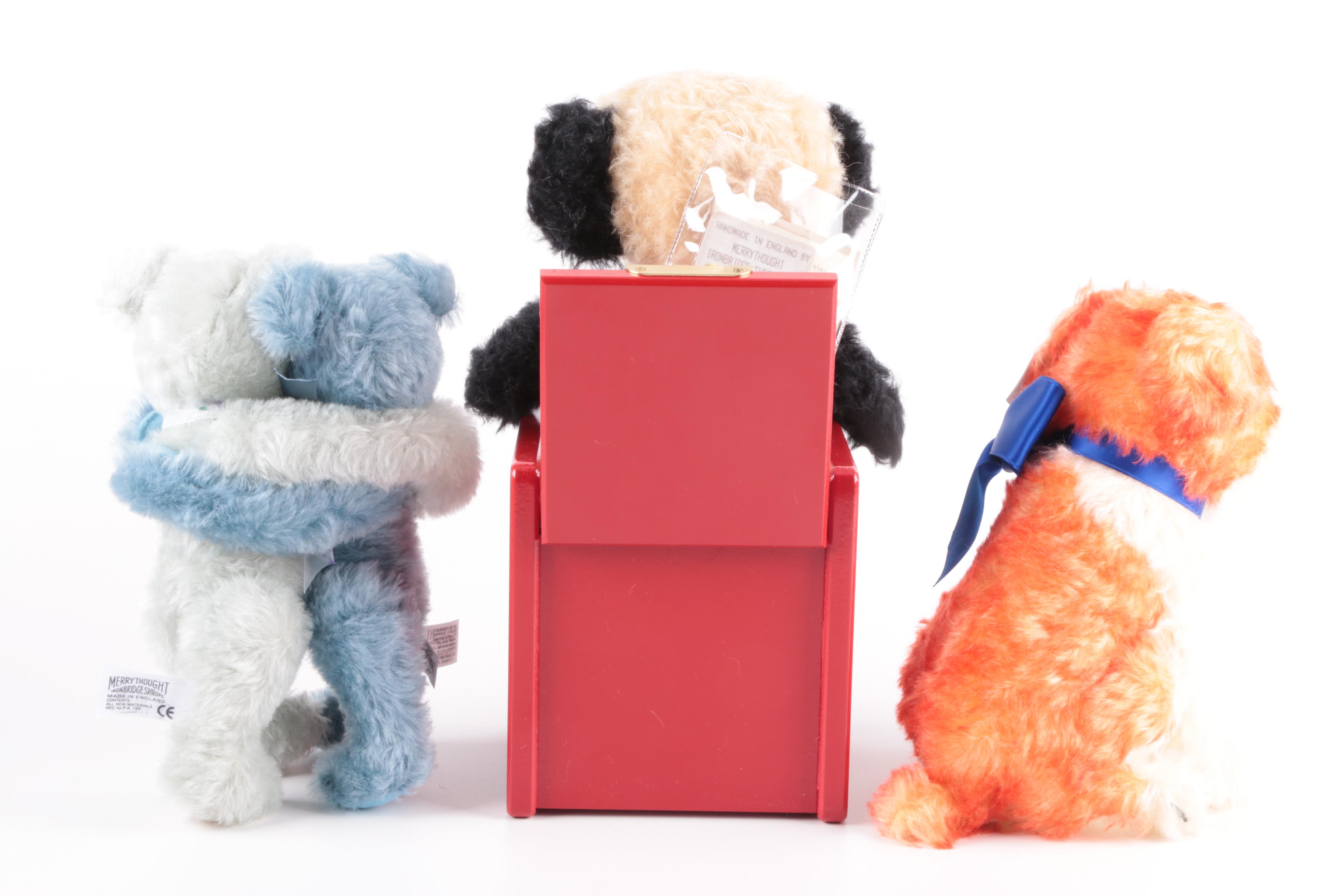 Steiff and Merrythought Teddy Bears and Plush Animals