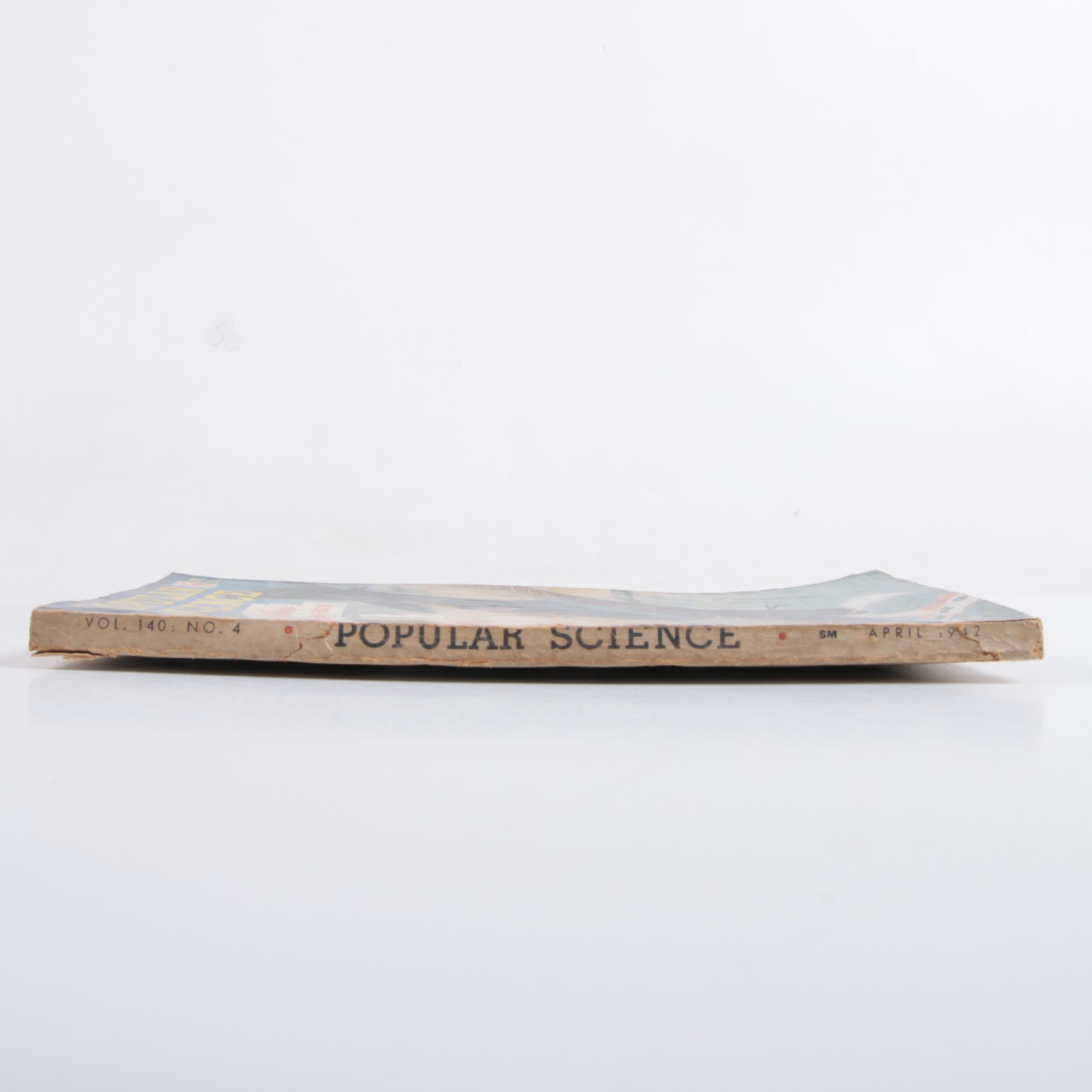 1939-1942 Issues of "Popular Science" Magazine