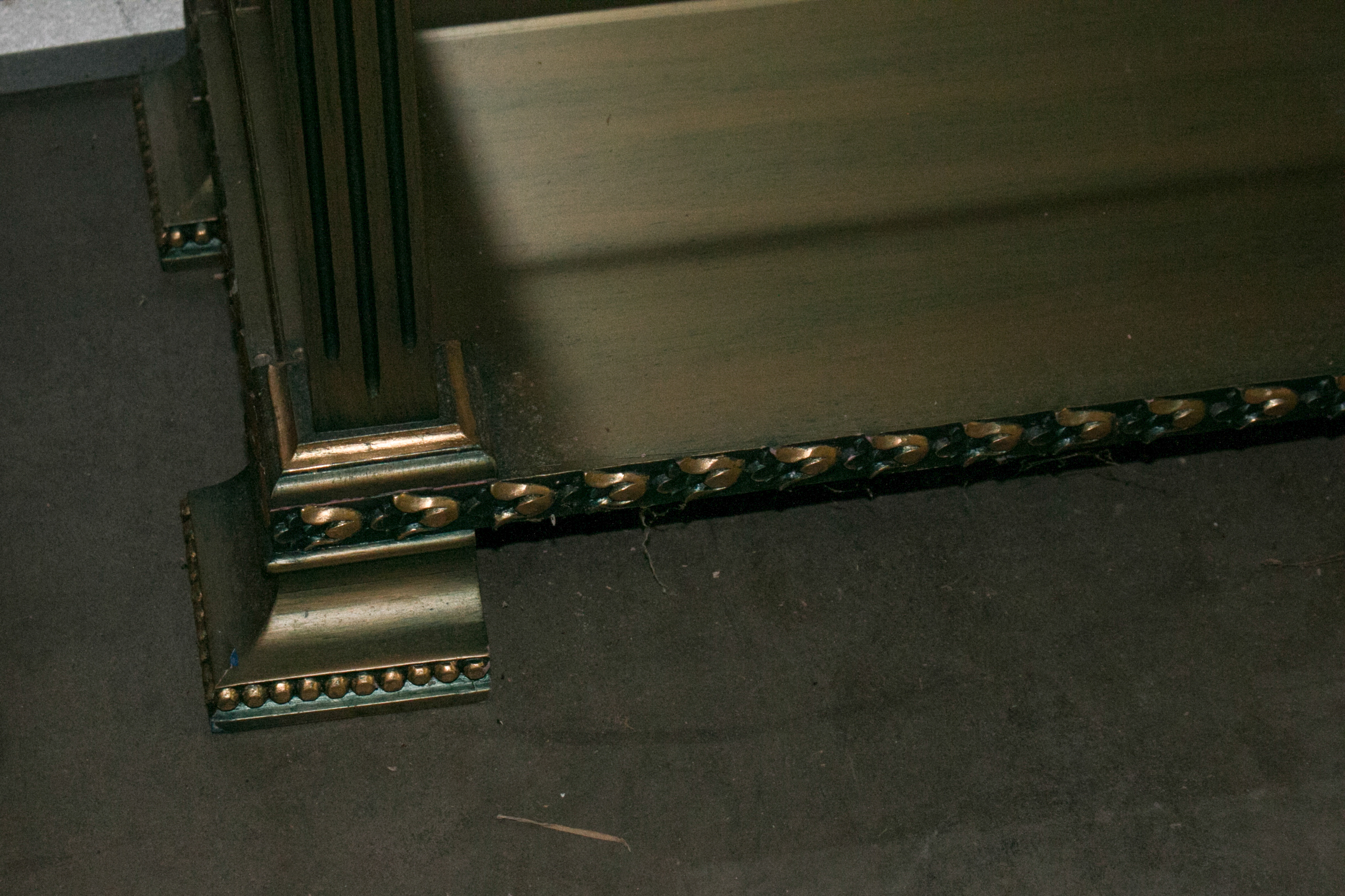 Vintage Neoclassical Style Shelving Unit