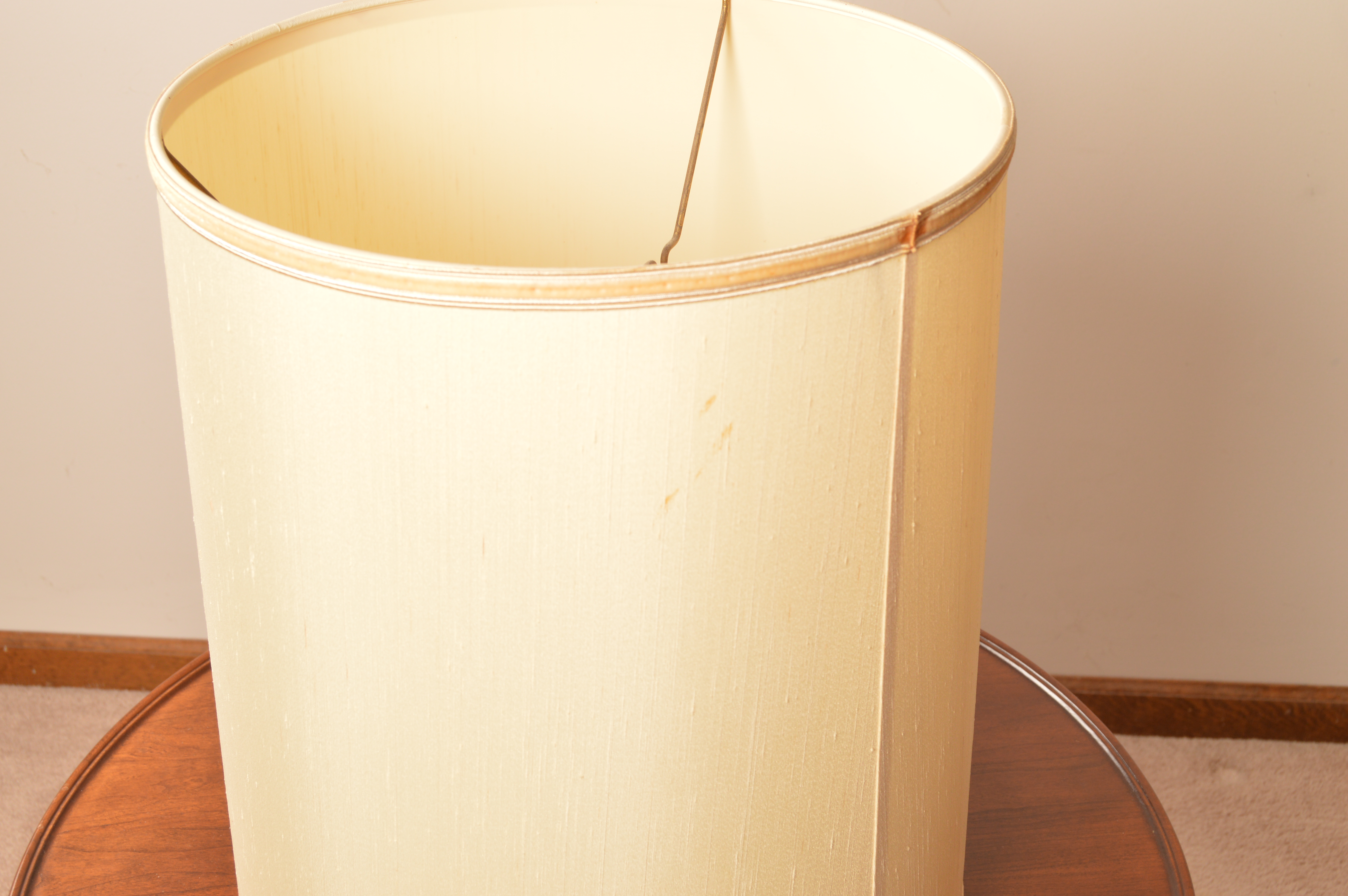 Vintage Brass and Ceramic Table Lamp