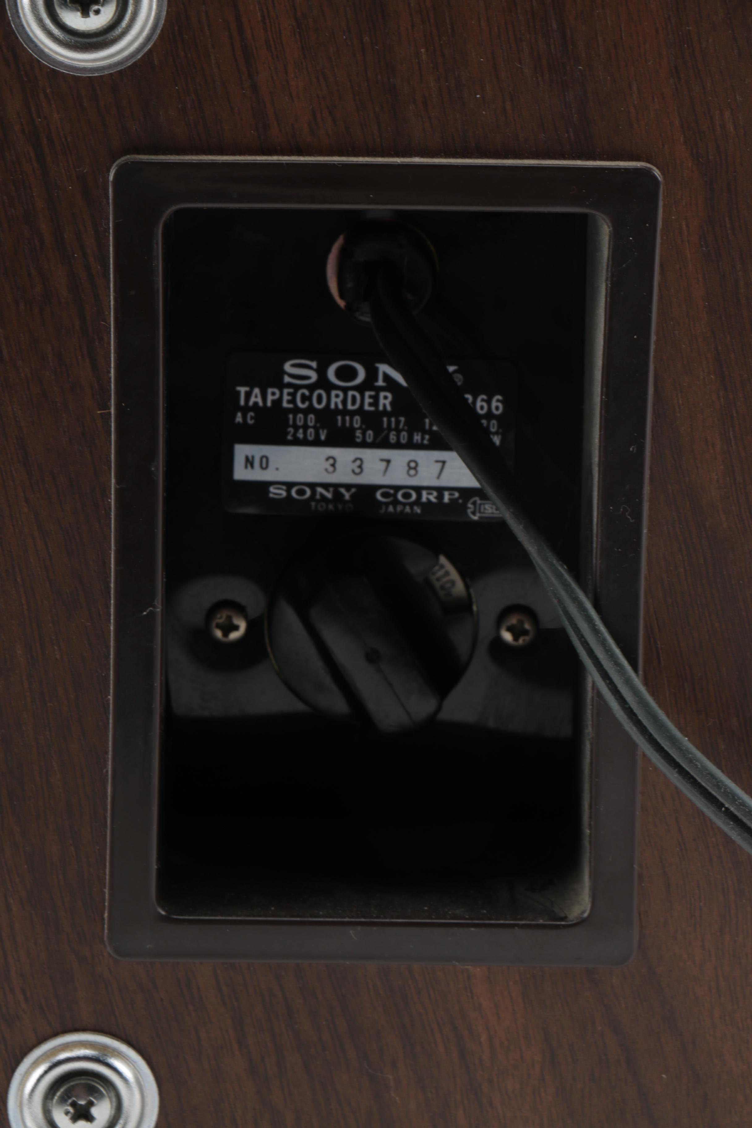 Vintage Sony Reel-to-Reel Recorder