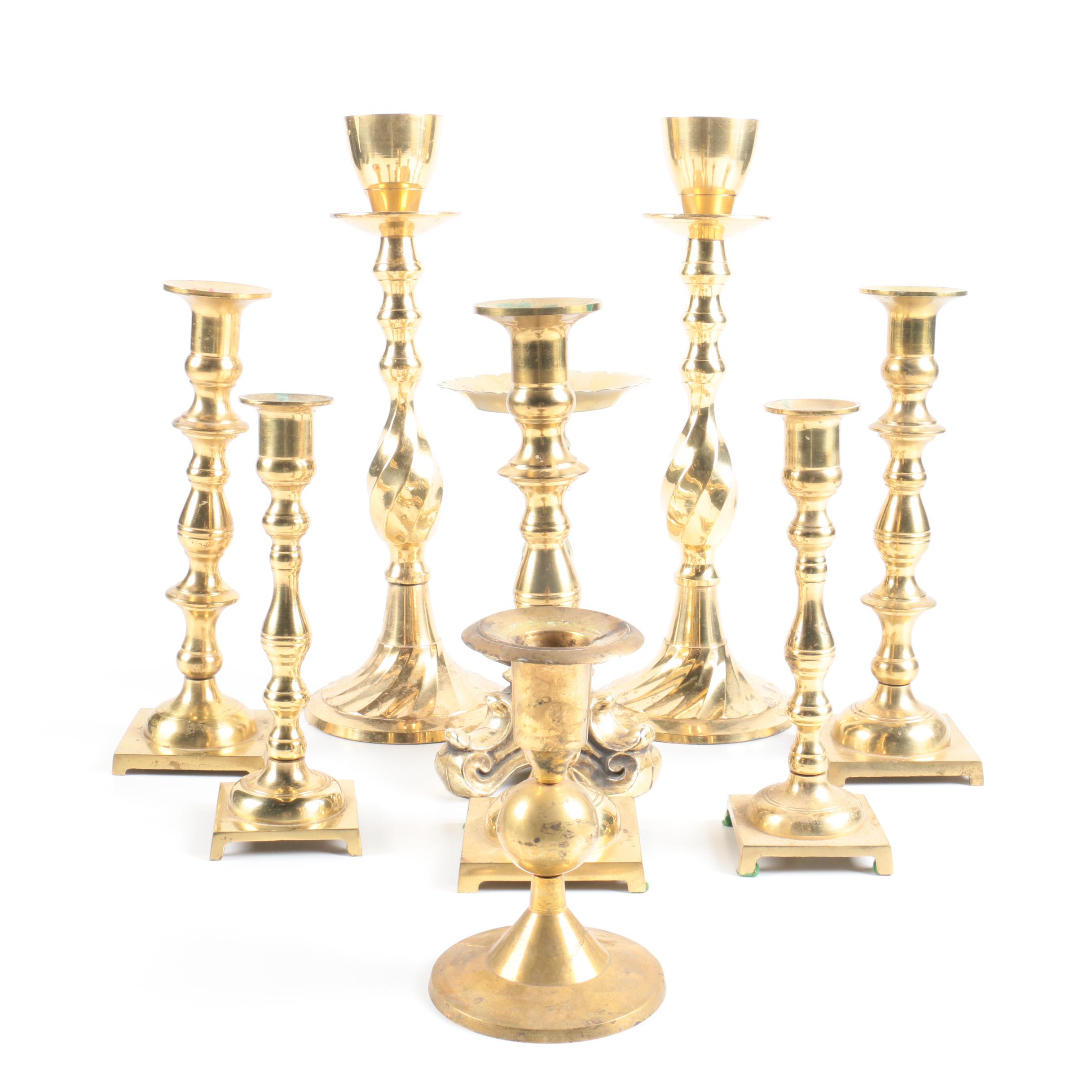 Brass Candle Holders