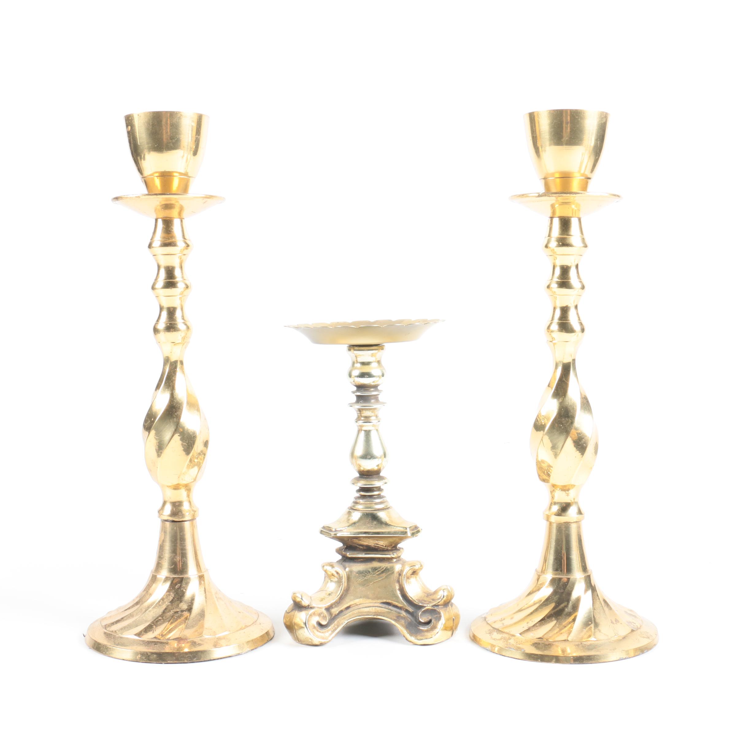 Brass Candle Holders